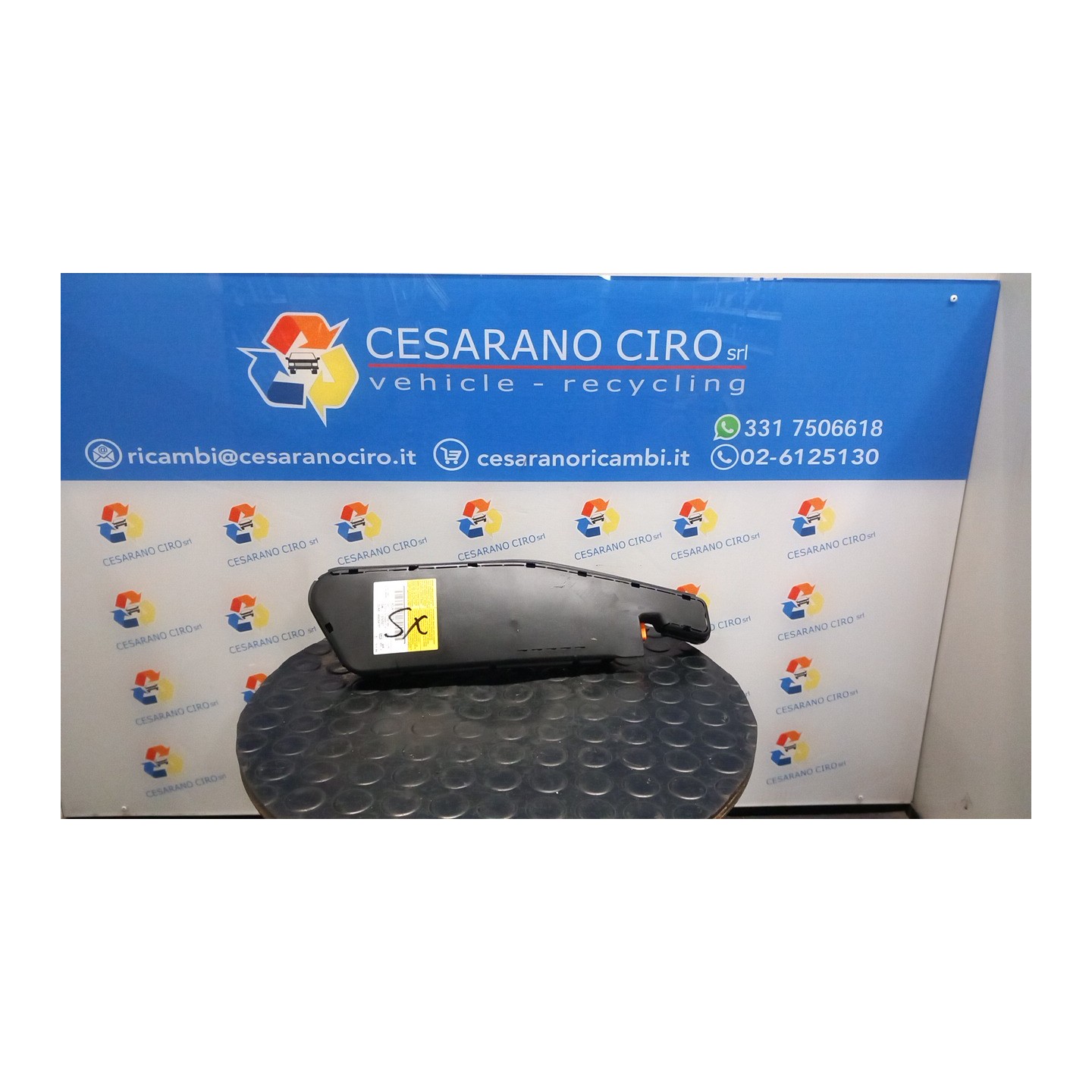 DISPOSITIVO AIRBAG LAT. SX. 014 OPEL MERIVA (S10) (04/10-) A14XER 13250507
