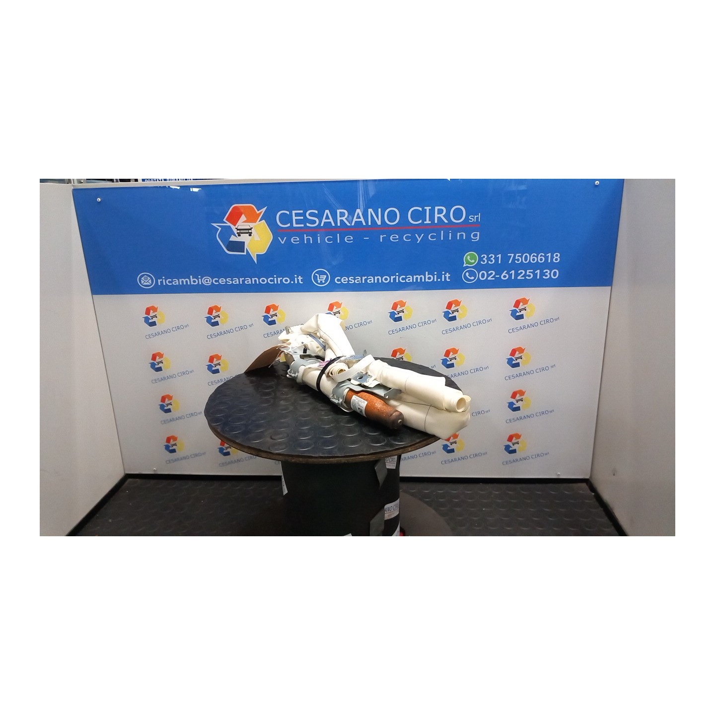 DISPOSITIVO AIRBAG A TENDINA DX. 018 OPEL MERIVA (S10) (04/10-) A14XER 13250503