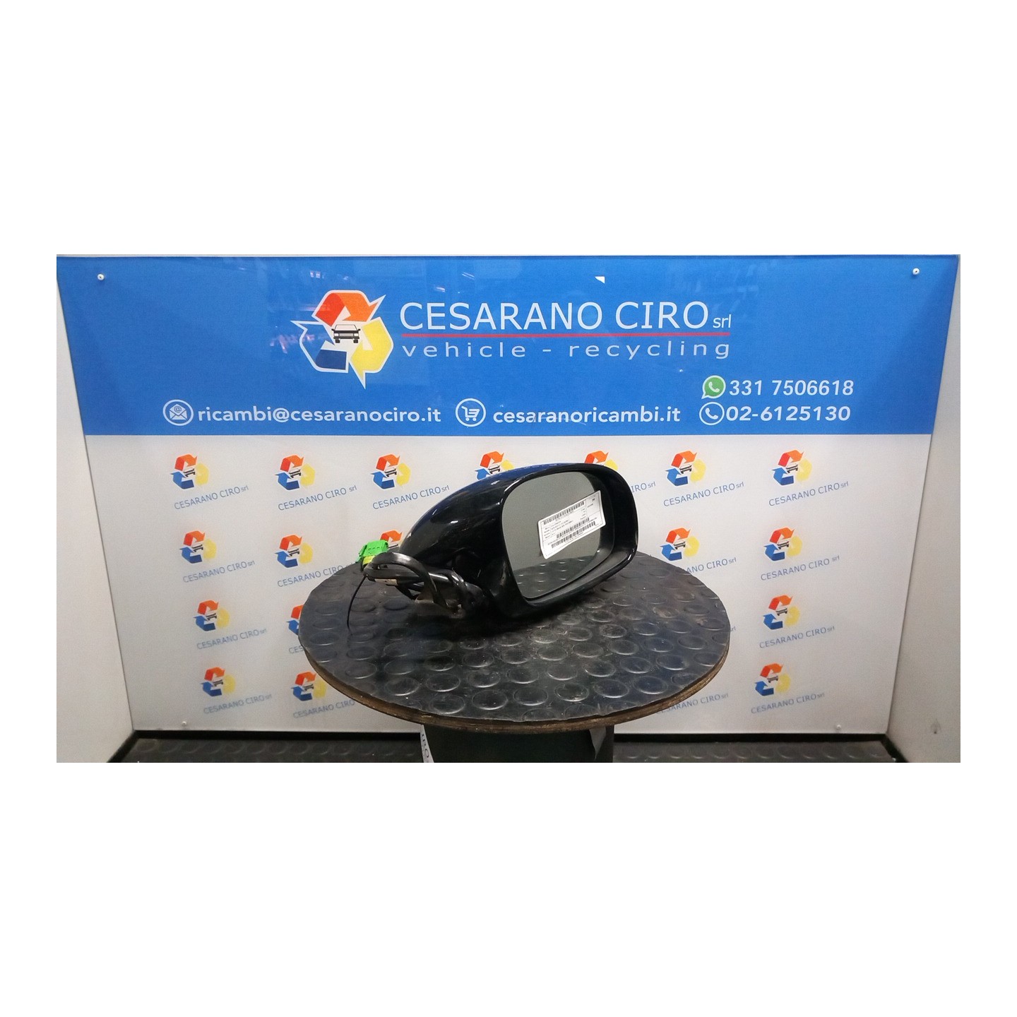 RETROVISORE EST. REGOLAZ. ELETTR. RIPIEGHEVOLE DX. 041 VOLKSWAGEN NEW BEETLE (1C) (02/99-) ALH 1C1857508ACGRU
