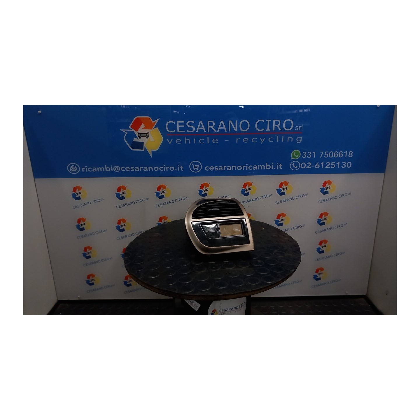 BLOCCO COMANDO CLIMATIZZAZIONE DX. 095 CITROEN C4 PICASSO (09/06-08/13) RHJ 6451WJ