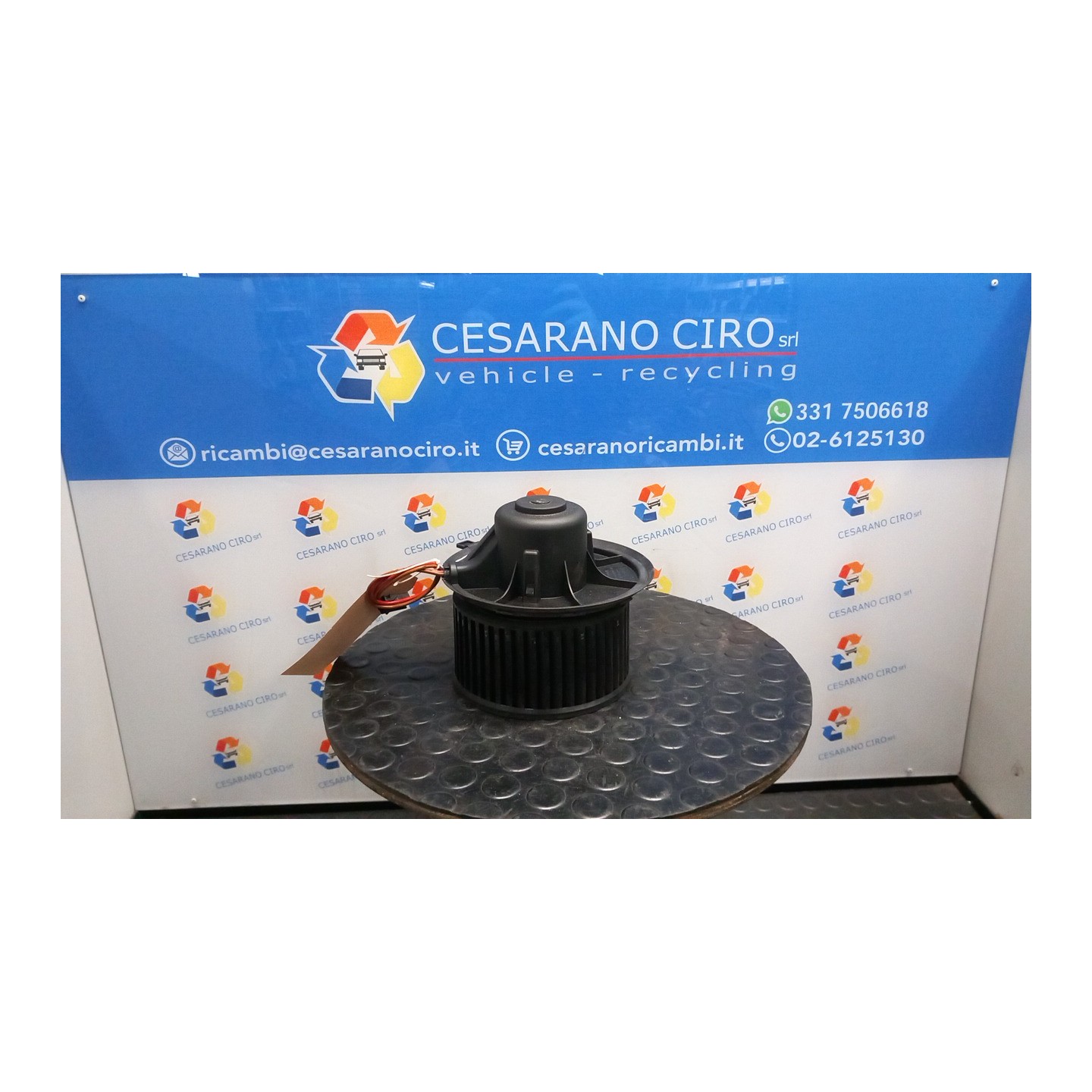 MOTORINO VENTILAZIONE ABITACOLO 097 RENAULT TWINGO 1A SERIE (08/98-09/07) D7FF7 7701205195