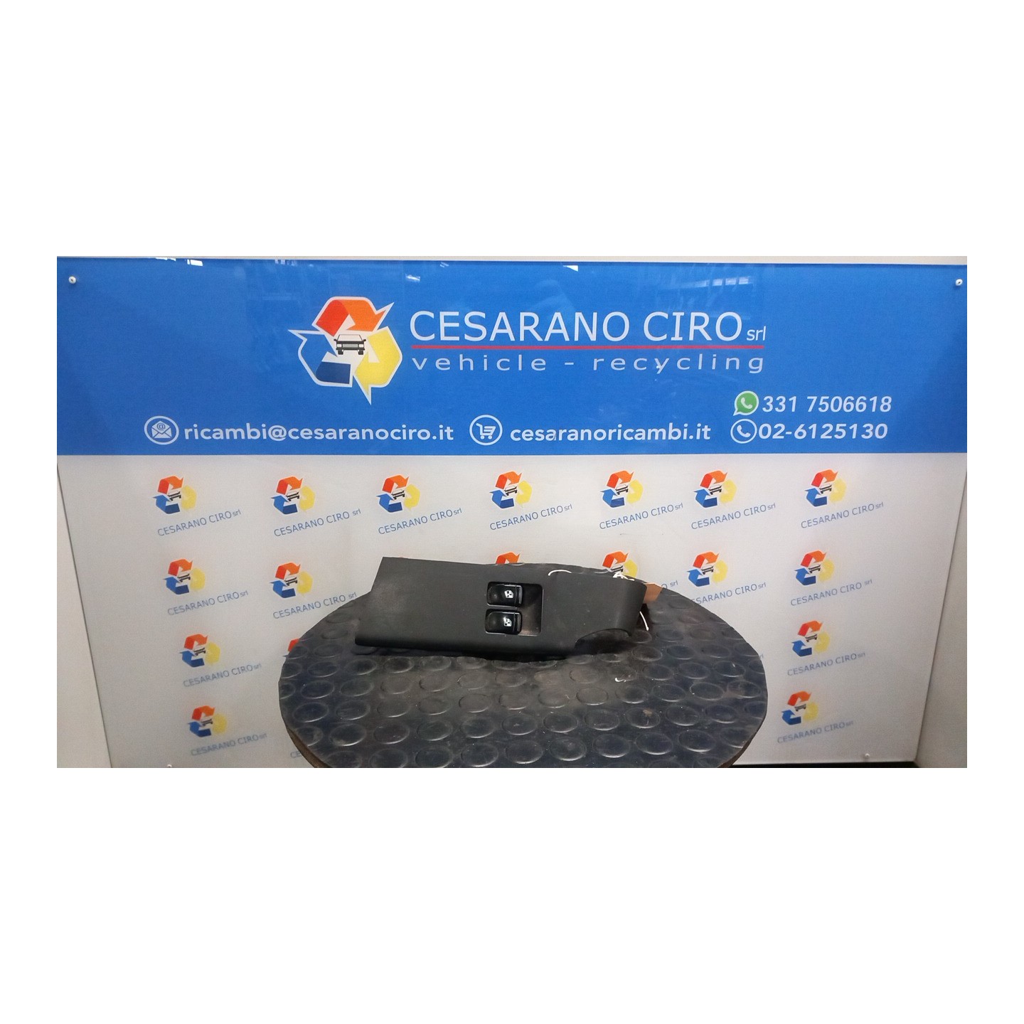 BLOCCO COMANDI ALZACRISTALLI 106 CHEVROLET (DAEWOO) AVEO (T250) (06/08-11/12) B12D1 96652180
