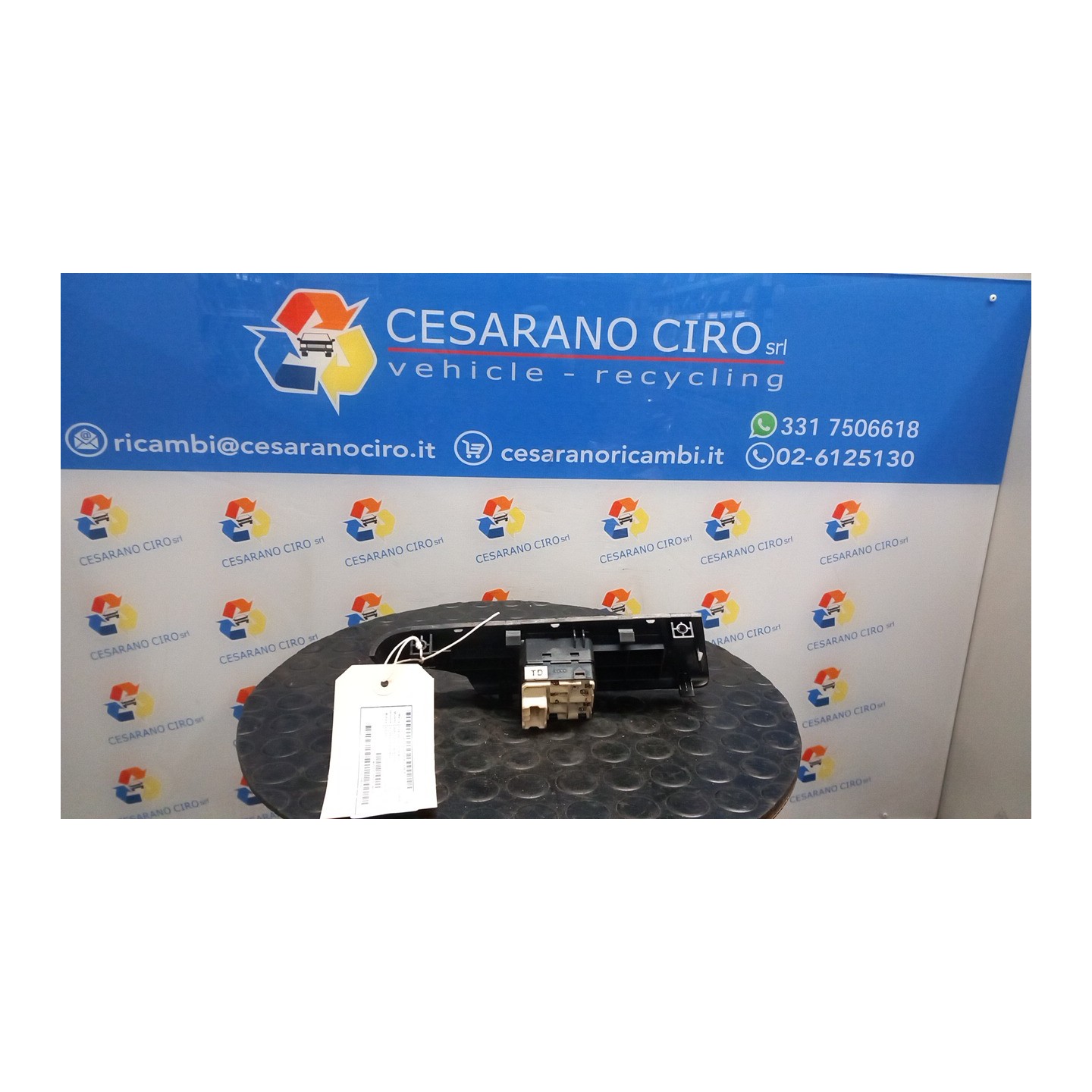 BLOCCO COMANDI ALZACRISTALLI 106 CHEVROLET (DAEWOO) AVEO (T250) (06/08-11/12) B12D1 96652180