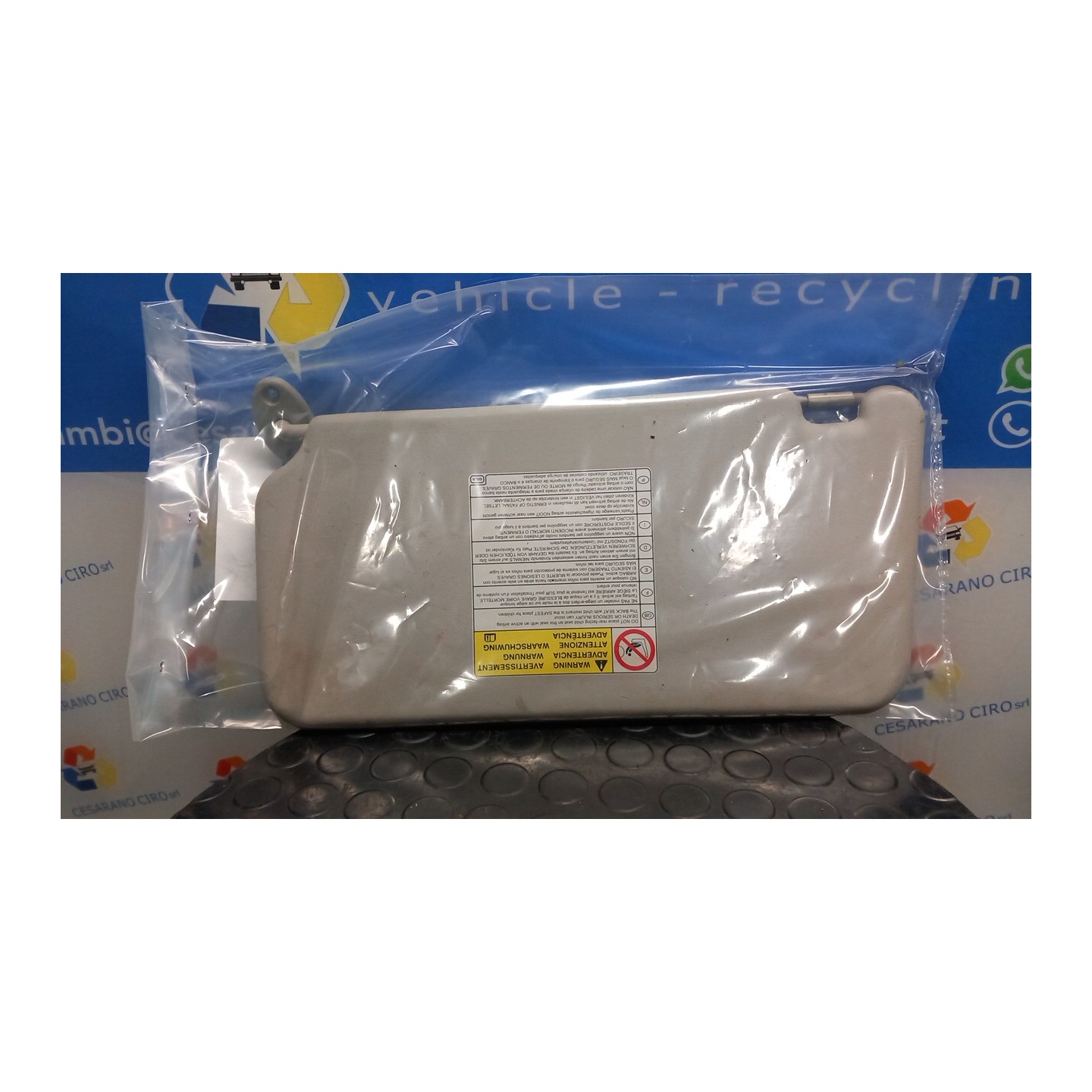 ALETTA PARASOLE PARABREZZA GA DX. 002 SUZUKI SWIFT (09/10-09/13) K12B 8480168L206GS