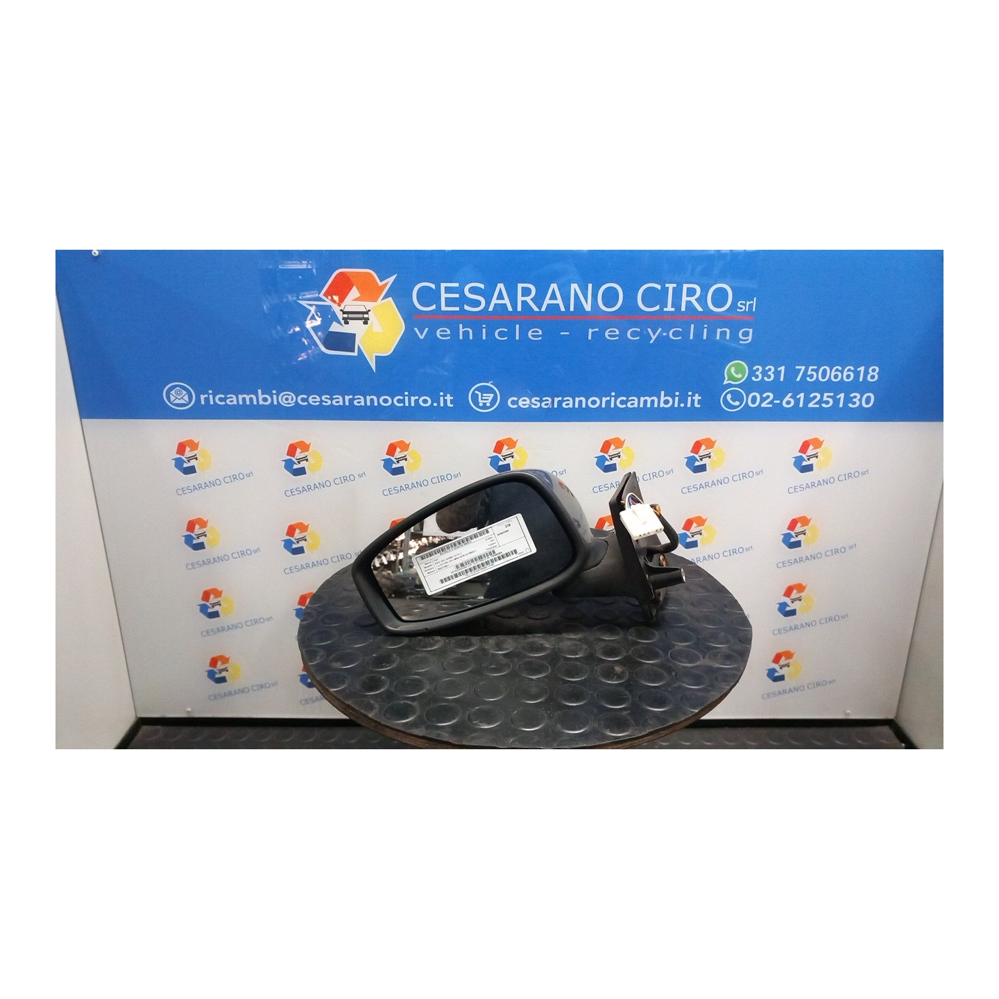 RETROVISORE EST. ELETTRICO SX. 016 FIAT IDEA (4D) (03/08-12/12) 350A1000 735400384