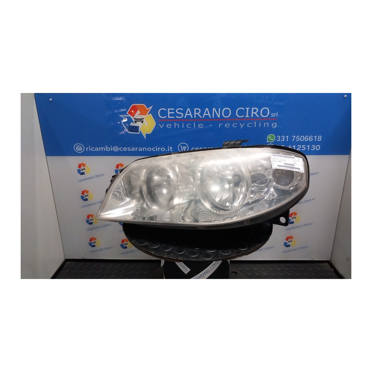 PROIETTORE SX. 024 FIAT PUNTO (2U) (07/03-01/07) 188A4000 46849385