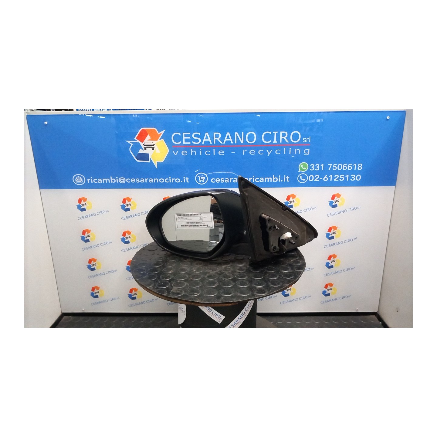 RETROVISORE EST. REGOLAZ. ELETTR. SX. 041 MAZDA MAZDA 3 (03/09-) Y6 BBW96918ZC