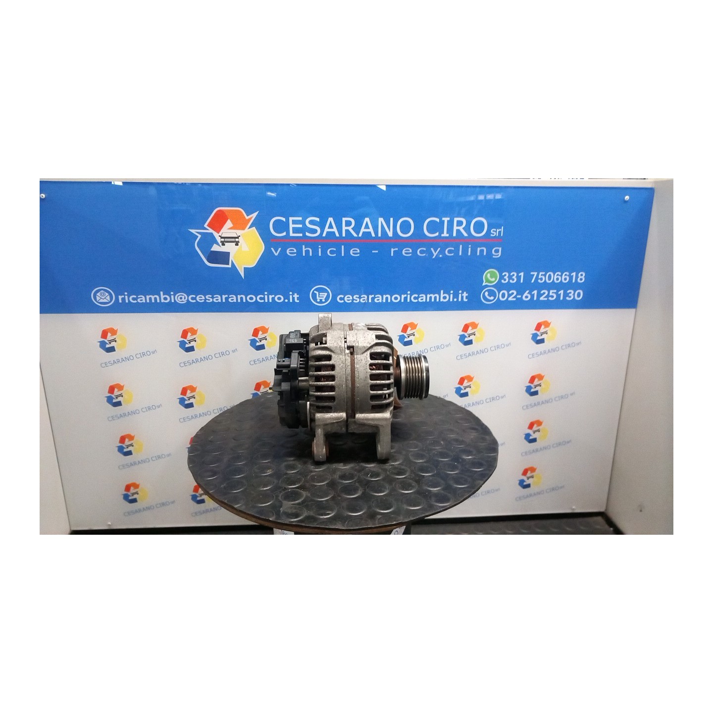 ALTERNATORE 120AMP BOSCH 080 RENAULT MODUS 2A SERIE (01/08-06/13) K4MC8 231008578R