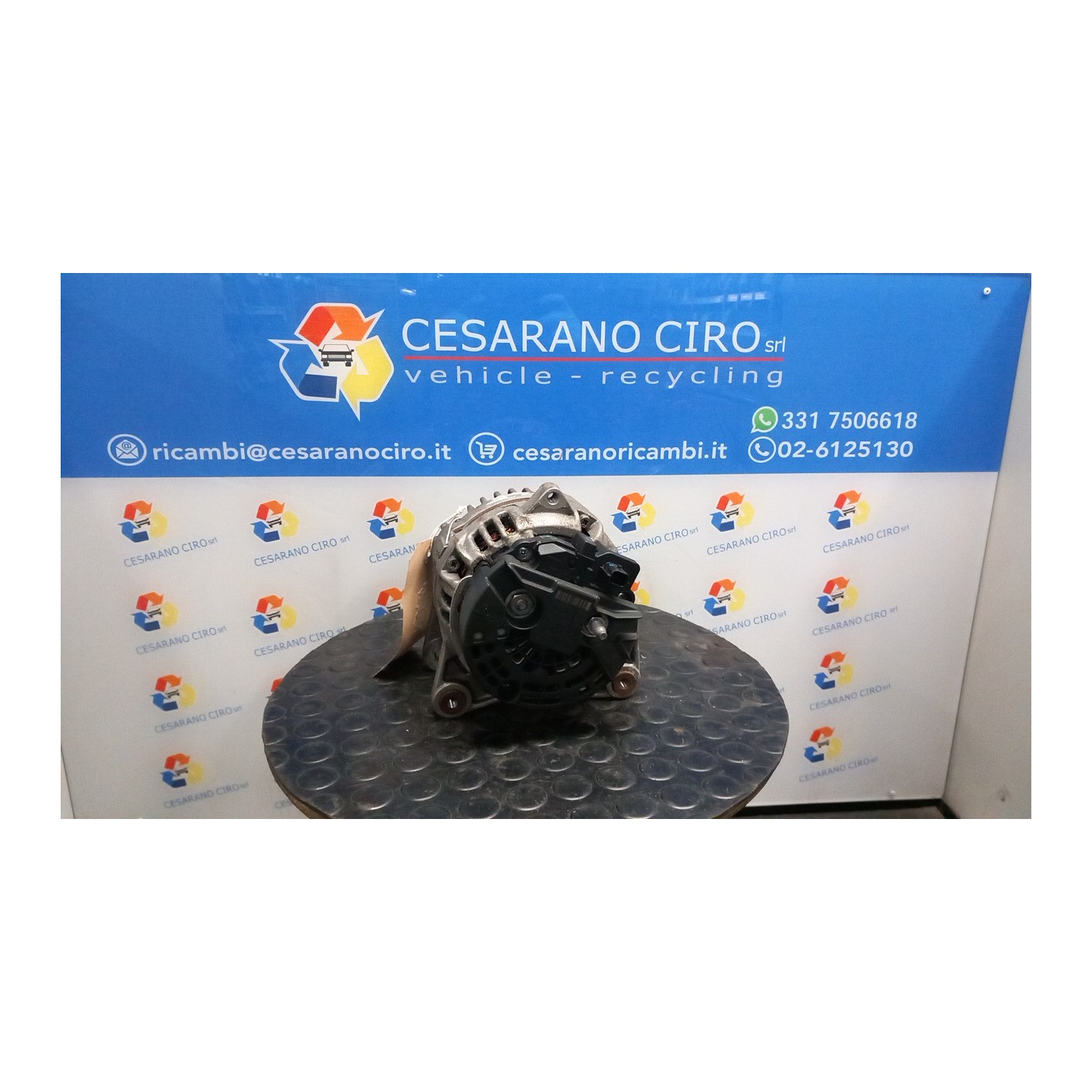 ALTERNATORE 120AMP BOSCH 080 RENAULT MODUS 2A SERIE (01/08-06/13) K4MC8 231008578R