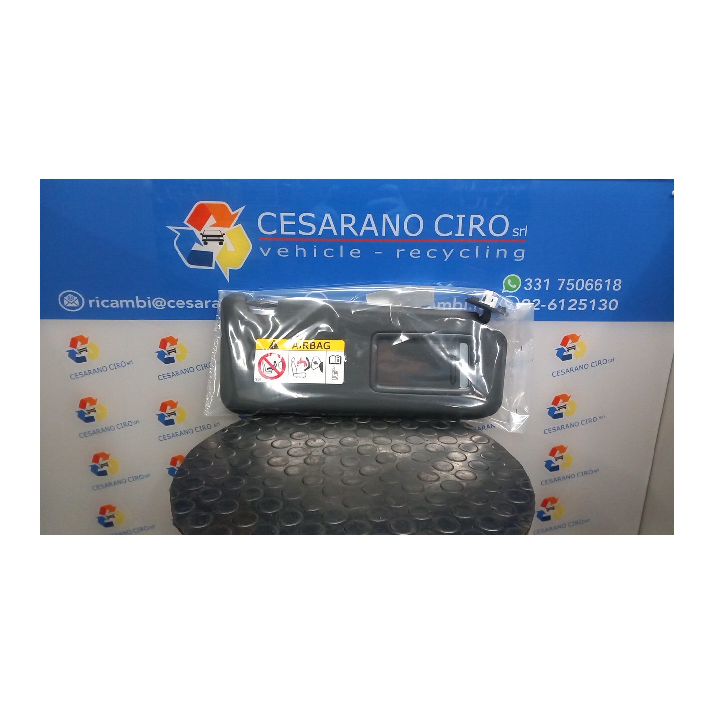 ALETTA PARASOLE PARABREZZA DX. 086 TOYOTA RAV 4 4A SERIE HYBRID (09/15-1 2AR 7431042522B0