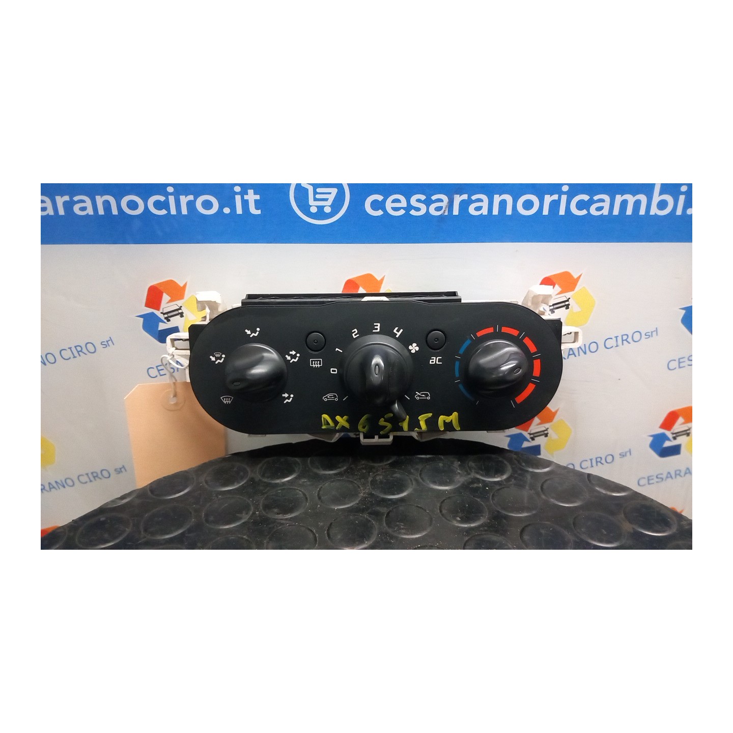 BLOCCO COMANDO CLIMATIZZAZIONE A/C 129 RENAULT TWINGO 2A SERIE (06/07-02/12) D7FA8 7701067954