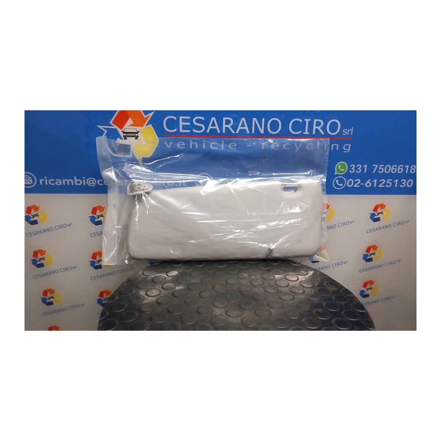 ALETTA PARASOLE PARABREZZA BEIGE DX. 019 BMW SERIE 3 (E46) (09/01-09/05) 204D4 51168267912