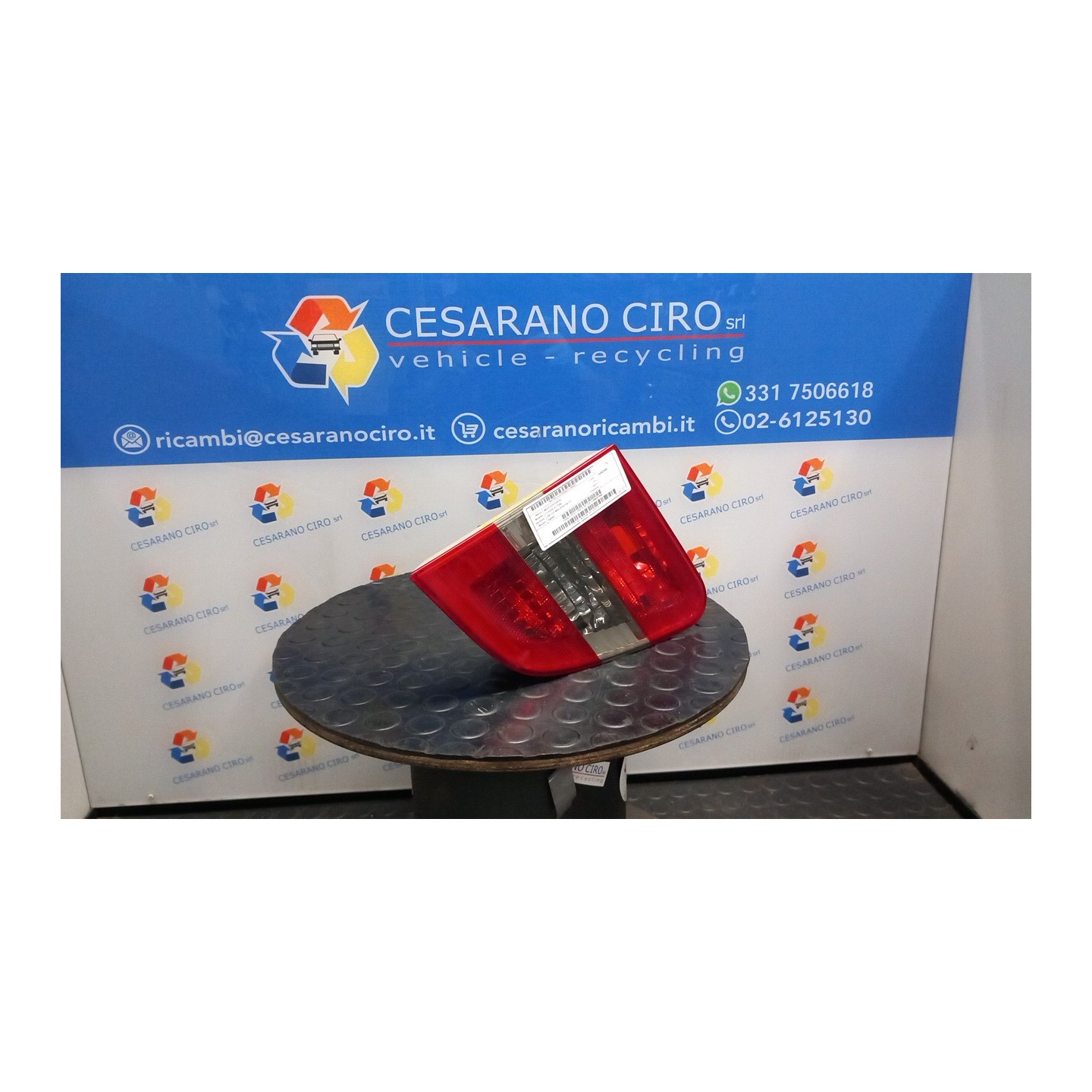 FANALE POST. PARTE INT. DX. 027 MERCEDES-BENZ CLASSE B (T245) (03/05-03/13) 640941 A1698201664