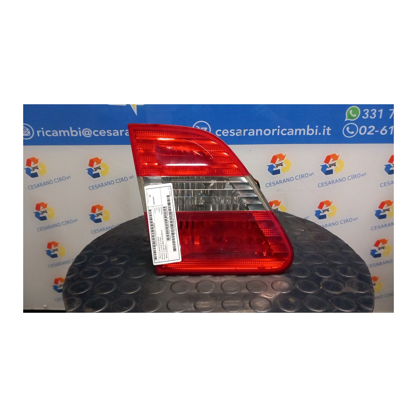 FANALE POST. PARTE INT. SX. 028 MERCEDES-BENZ CLASSE B (T245) (03/05-03/13) 640941 A1698201564