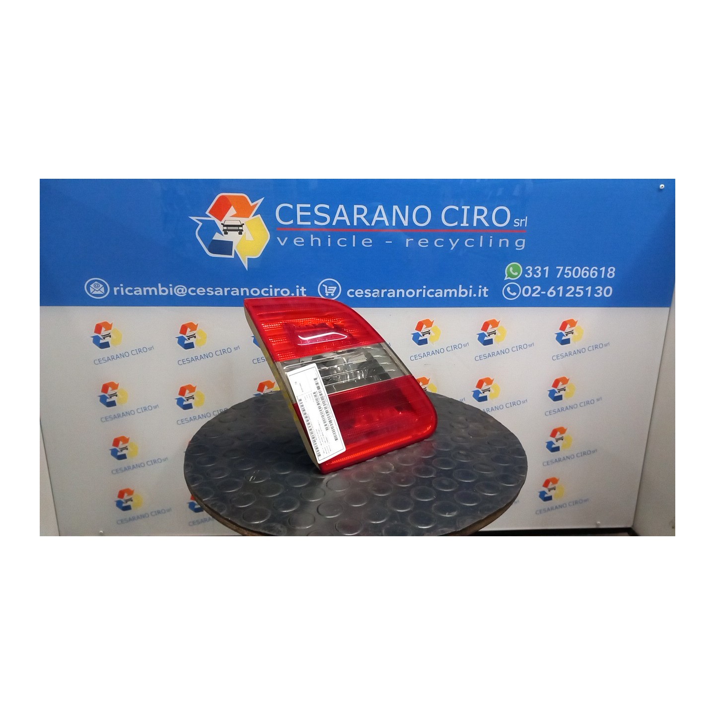 FANALE POST. PARTE INT. SX. 028 MERCEDES-BENZ CLASSE B (T245) (03/05-03/13) 640941 A1698201564