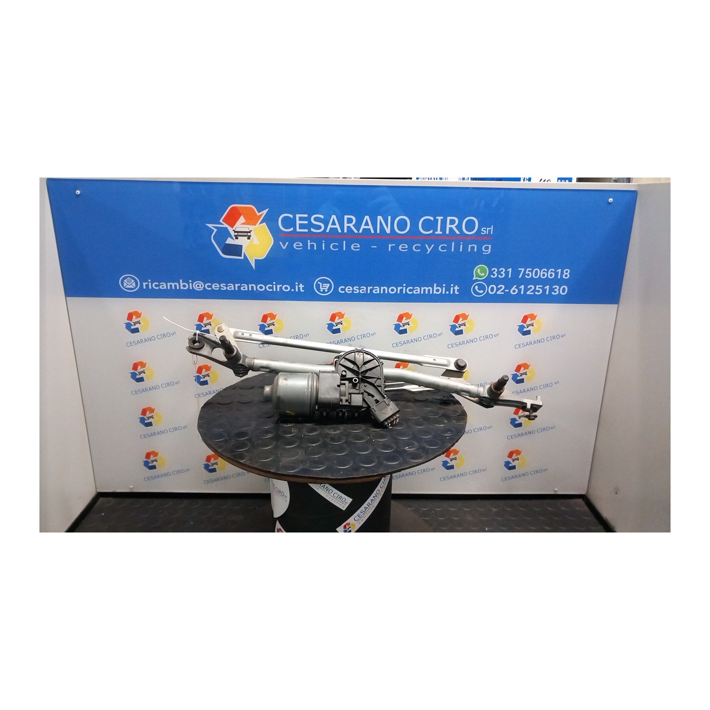 MECCANISMO TERGIPARABREZZA CON MOTORINO 039 CITROEN BERLINGO VAN (B9) (03/15-07/19 BH02 6405LK