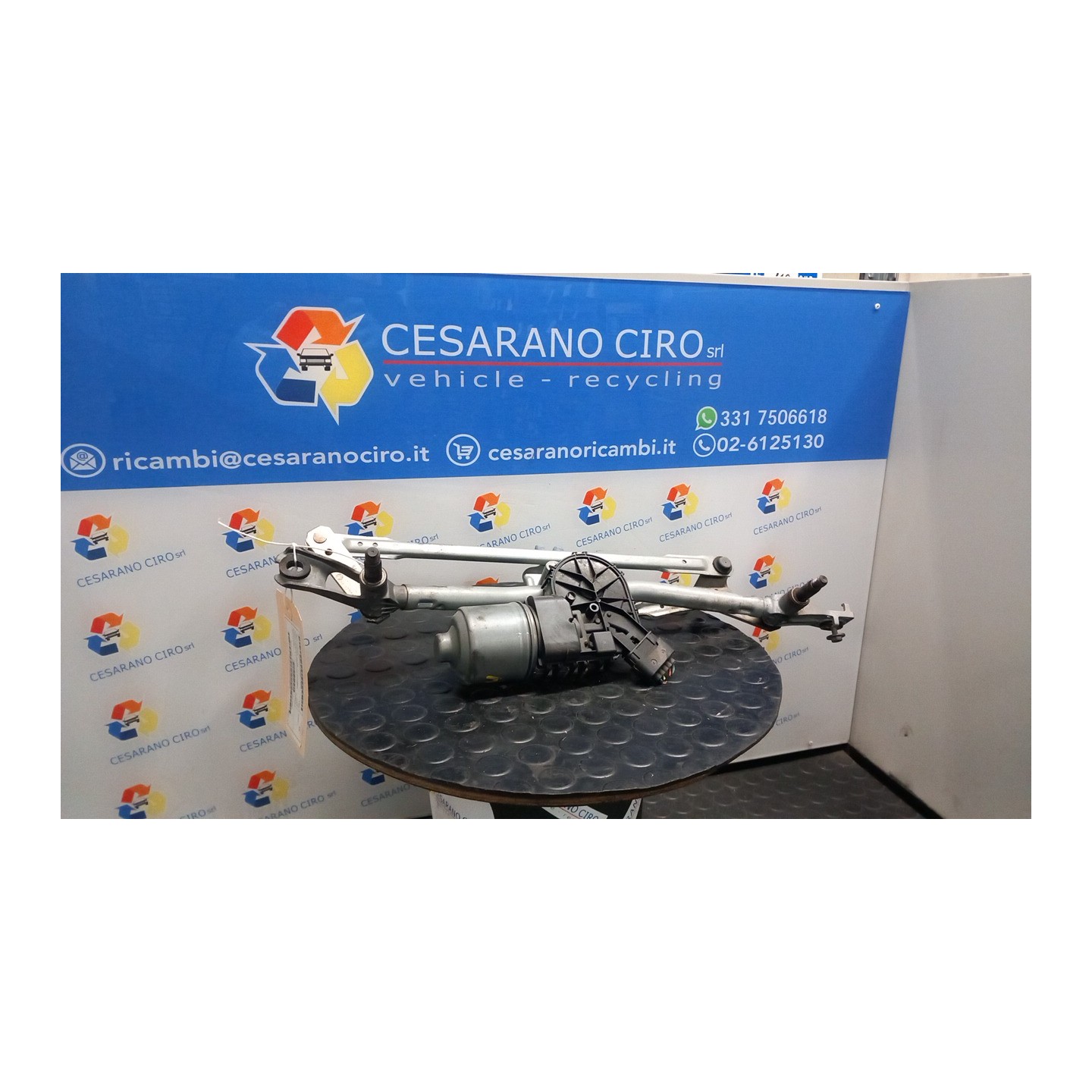 MECCANISMO TERGIPARABREZZA CON MOTORINO 039 CITROEN BERLINGO VAN (B9) (03/15-07/19 BH02 6405LK