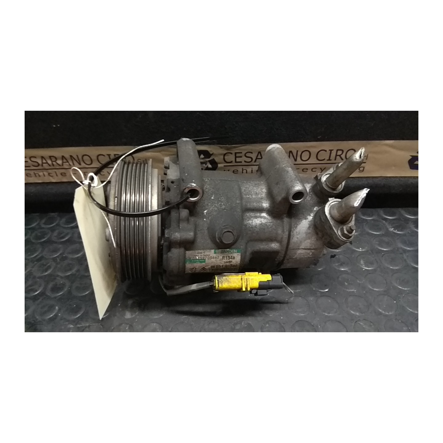 COMPRESSORE A/C 065 PEUGEOT 206 (09/98-06/09) KFW 6453CN