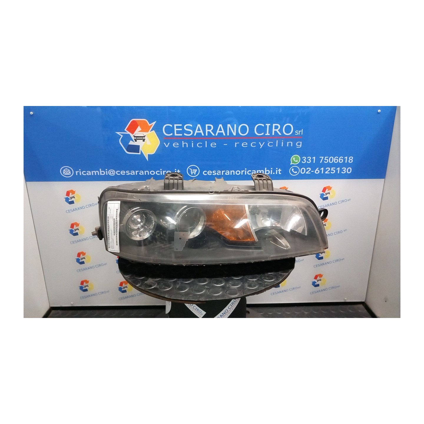 PROIETTORE DX. 048 FIAT PUNTO (1N/1P) (07/99-12/05) 188A4000 46522719