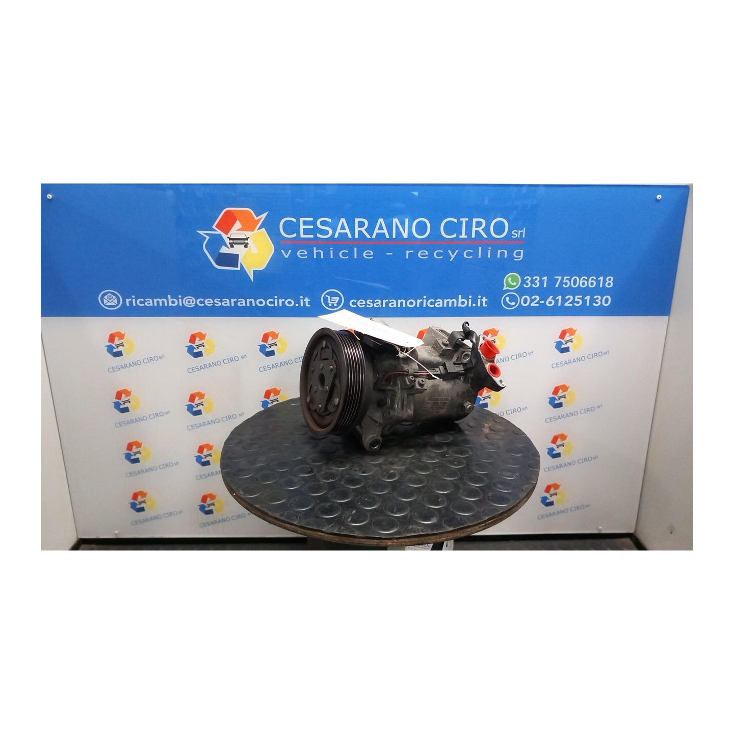 COMPRESSORE A/C 078 NISSAN JUKE (F15E) (10/10-12/18) K9K 926003VD0A
