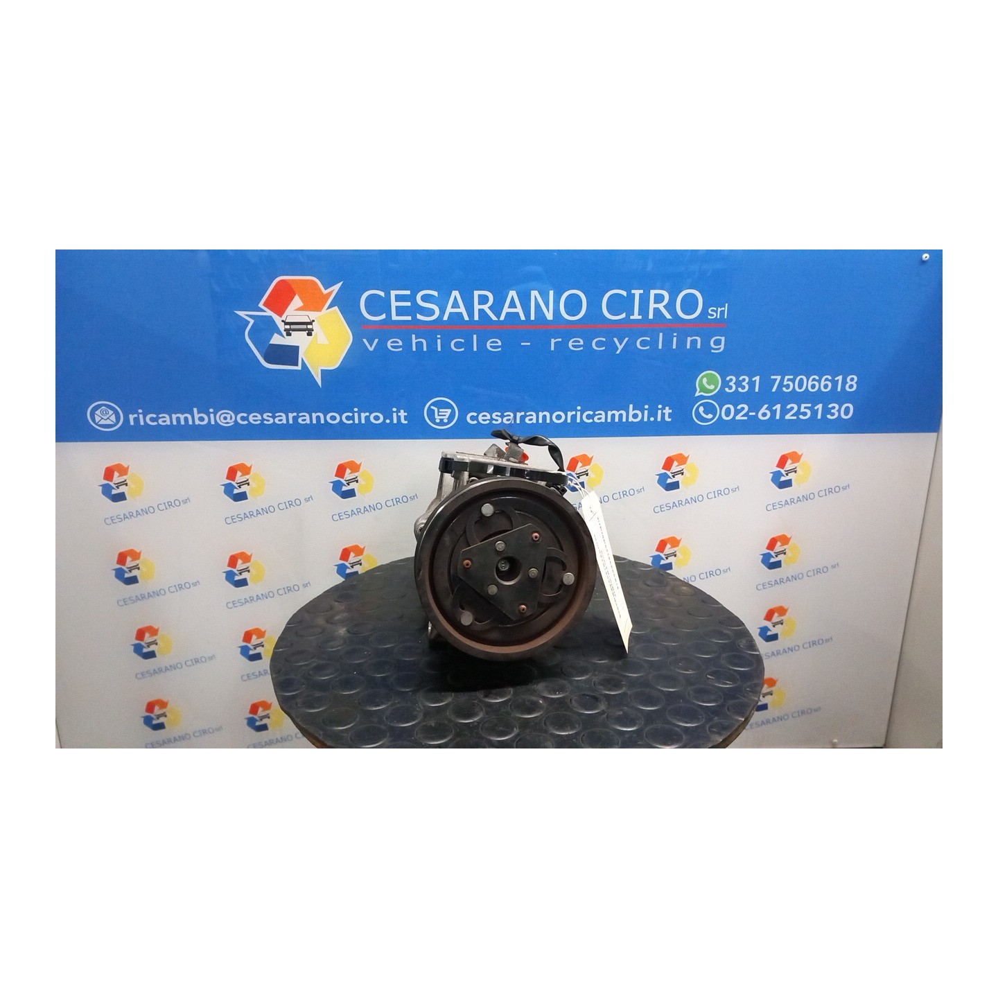 COMPRESSORE A/C 078 NISSAN JUKE (F15E) (10/10-12/18) K9K 926003VD0A