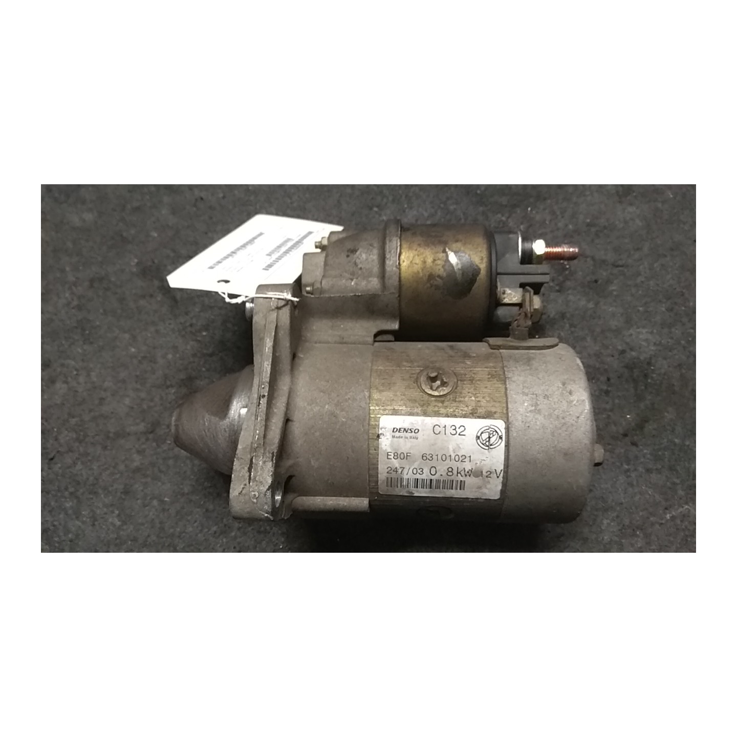 MOTORINO AVVIAMENTO DENSO,T.373928 050 FIAT PANDA (2Q) (09/03-12/10) 187A1000 55193355