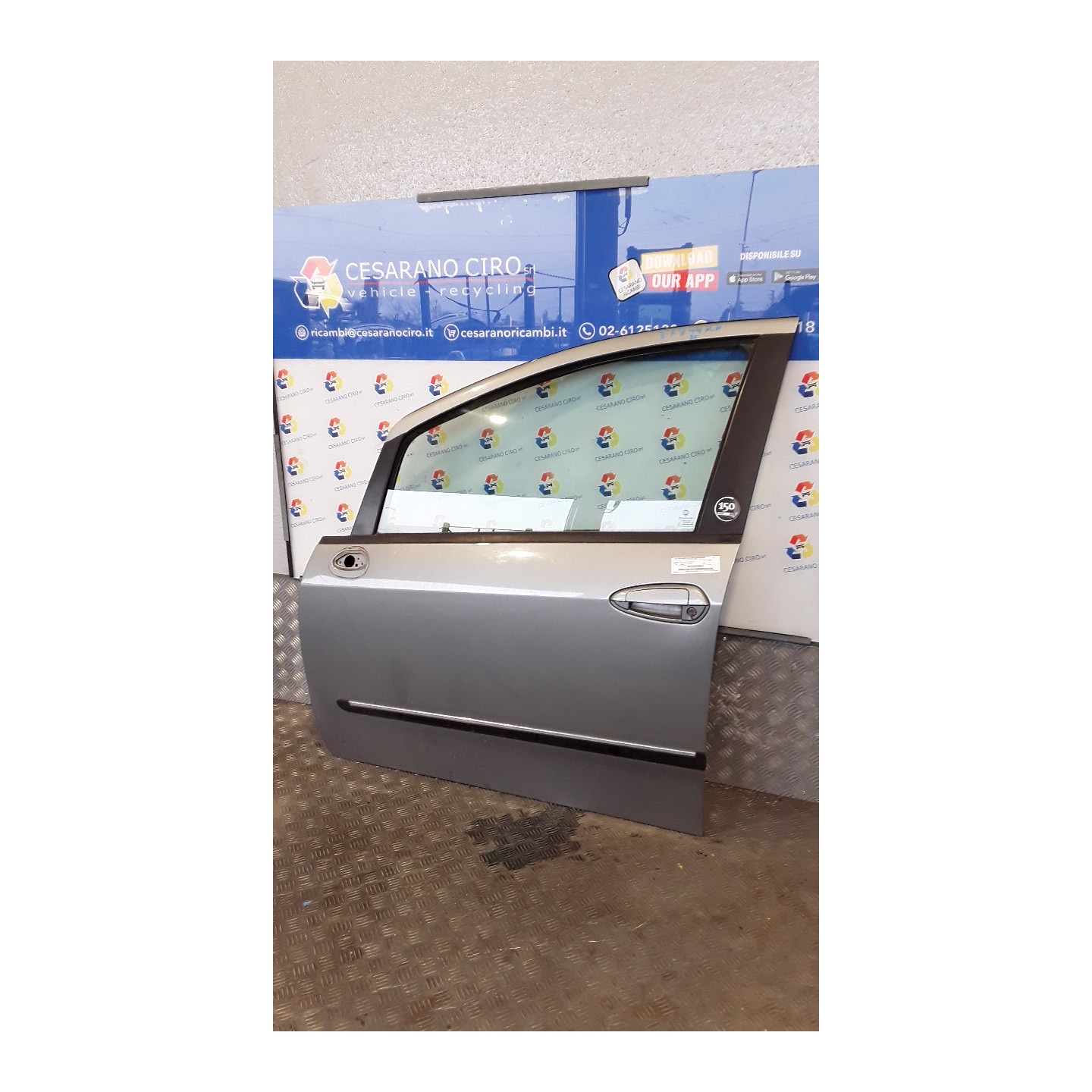 PORTA ANT. SX. 086 FIAT PUNTO EVO (3J) (08/09-07/13) 169A4000 51846215