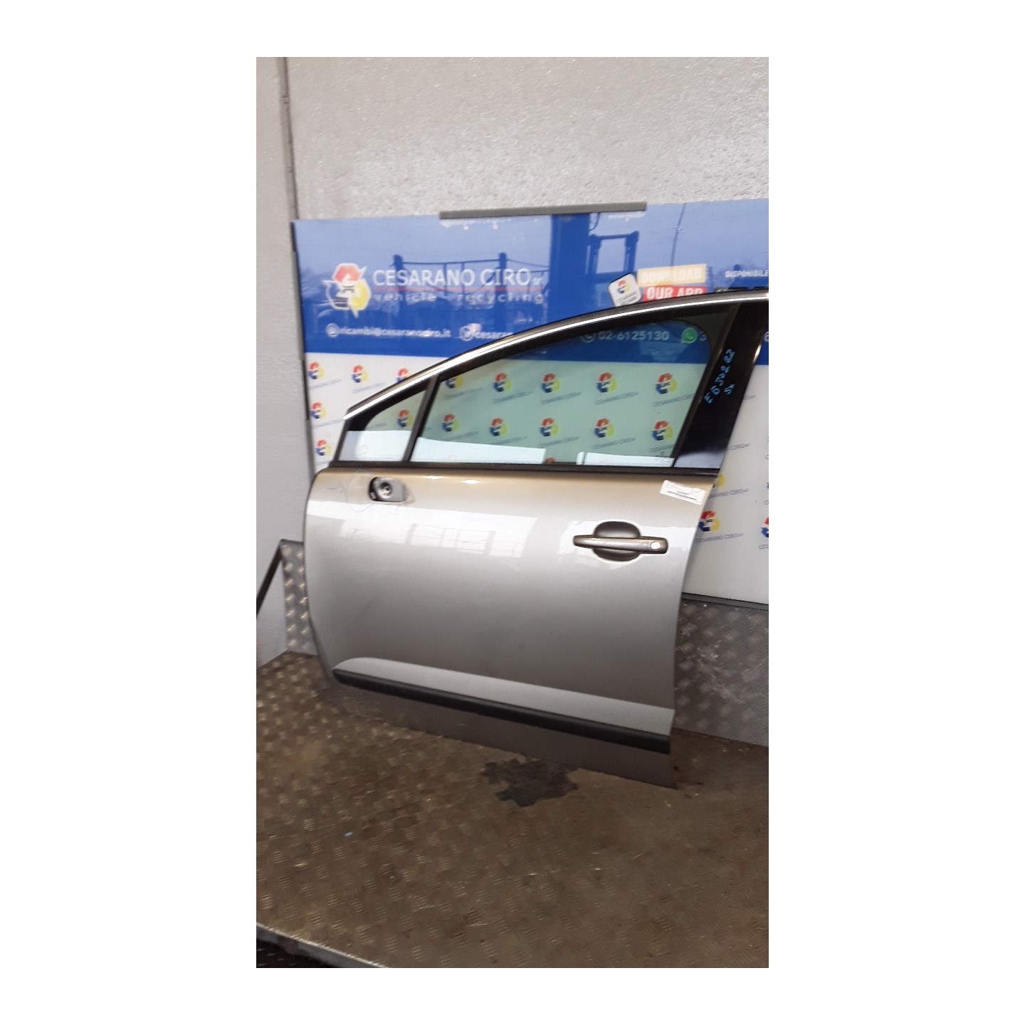 PORTA ANT. SX. 101 PEUGEOT 3008 (04/09-10/13) 9HZ 9002AR