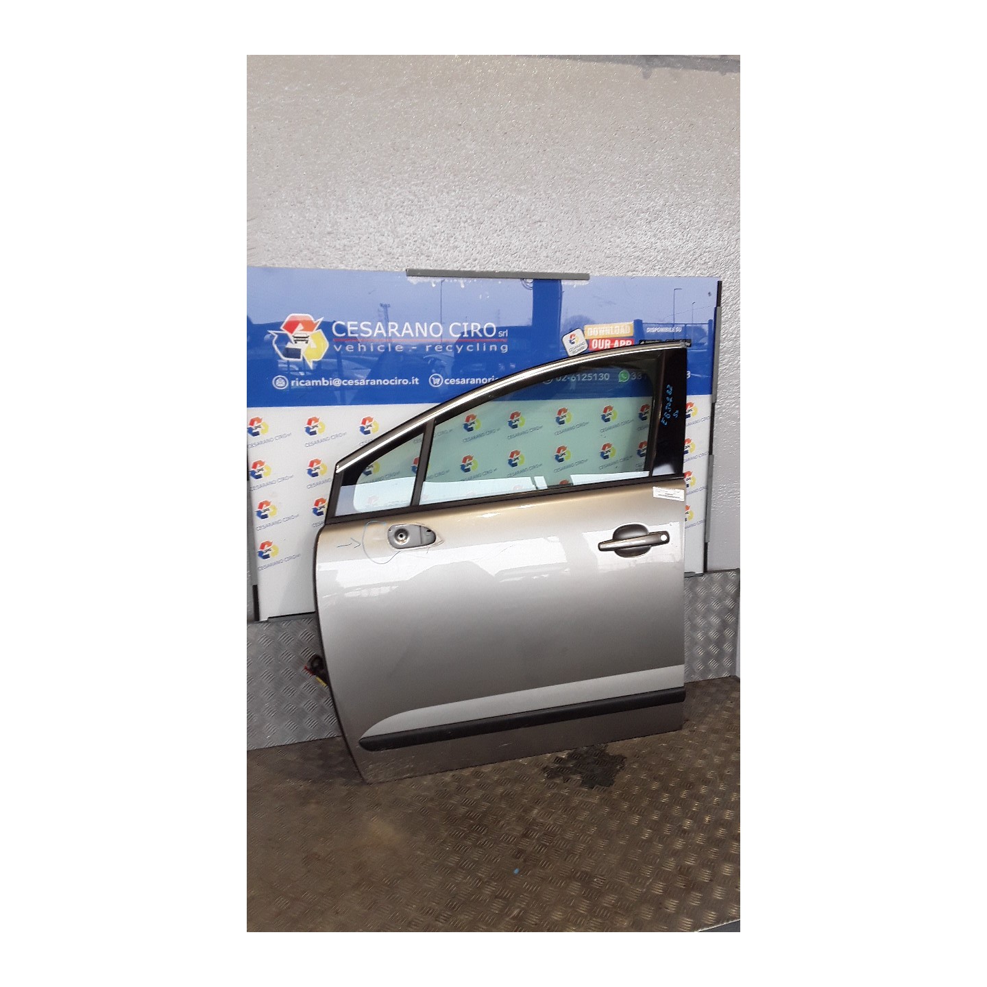 PORTA ANT. SX. 101 PEUGEOT 3008 (04/09-10/13) 9HZ 9002AR