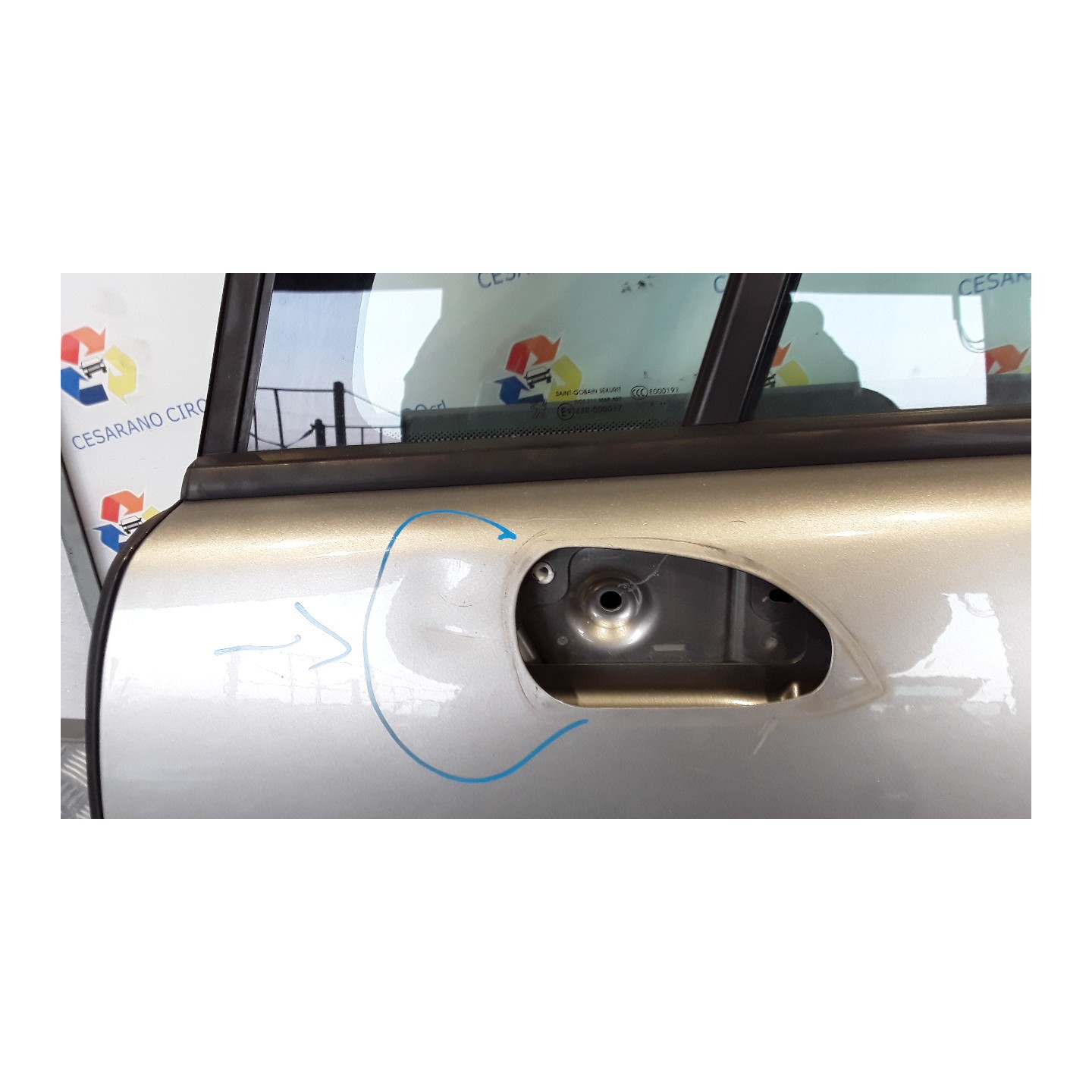 PORTA ANT. SX. 101 PEUGEOT 3008 (04/09-10/13) 9HZ 9002AR