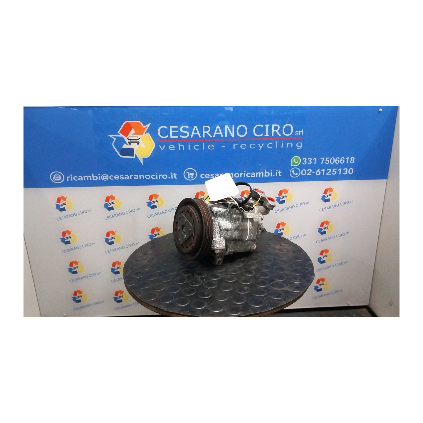 COMPRESSORE A/C 104 NISSAN MICRA (CK12E) (11/05-) CR14 92600AX84B