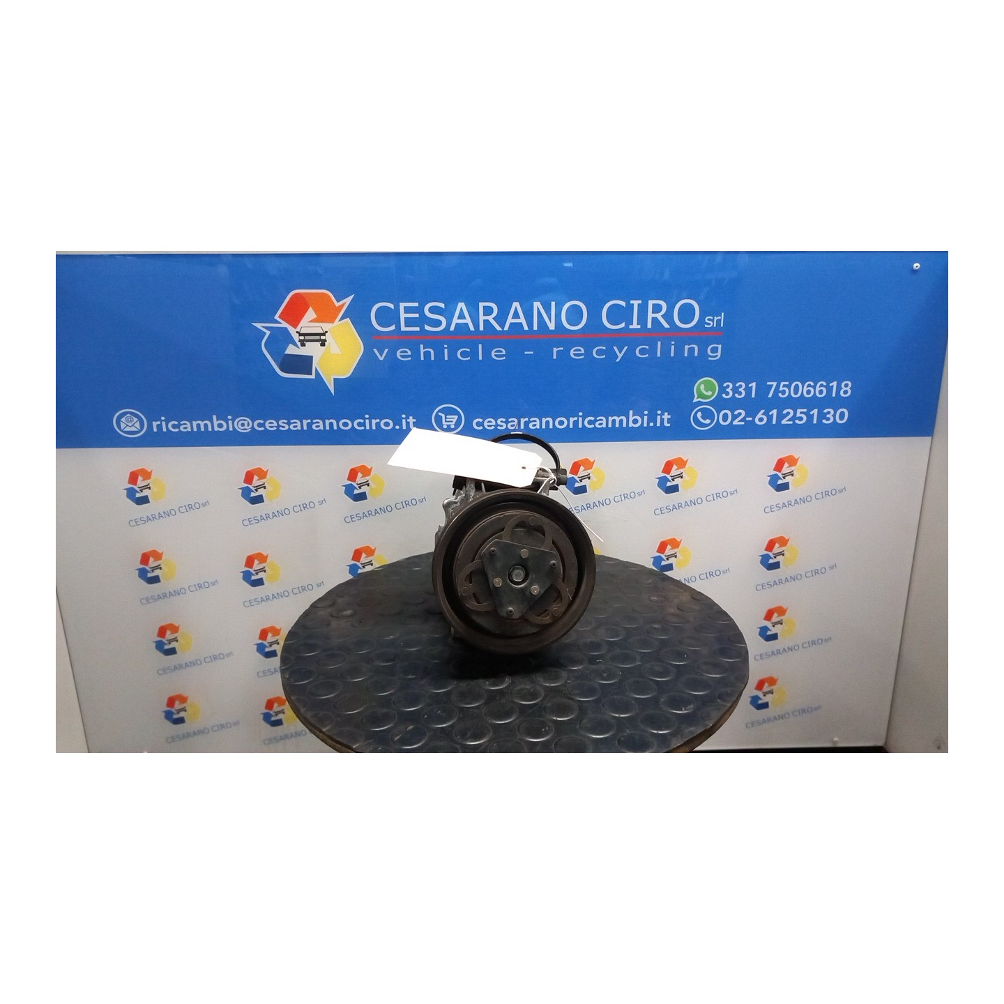 COMPRESSORE A/C 104 NISSAN MICRA (CK12E) (11/05-) CR14 92600AX84B