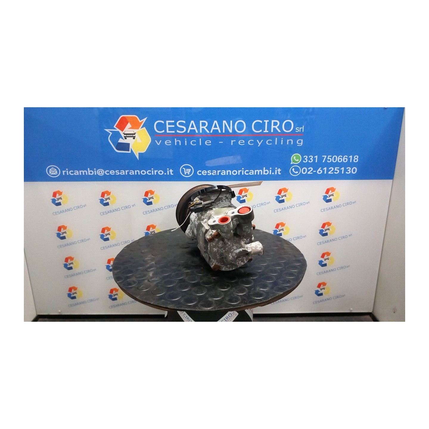COMPRESSORE A/C 104 NISSAN MICRA (CK12E) (11/05-) CR14 92600AX84B