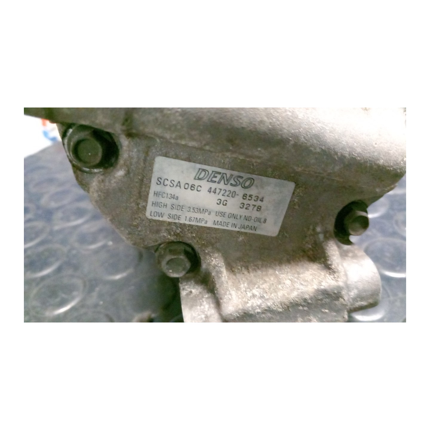 COMPRESSORE A/C 111 TOYOTA YARIS (03/99-11/05)     (JPP) 1NDTV 8832052080