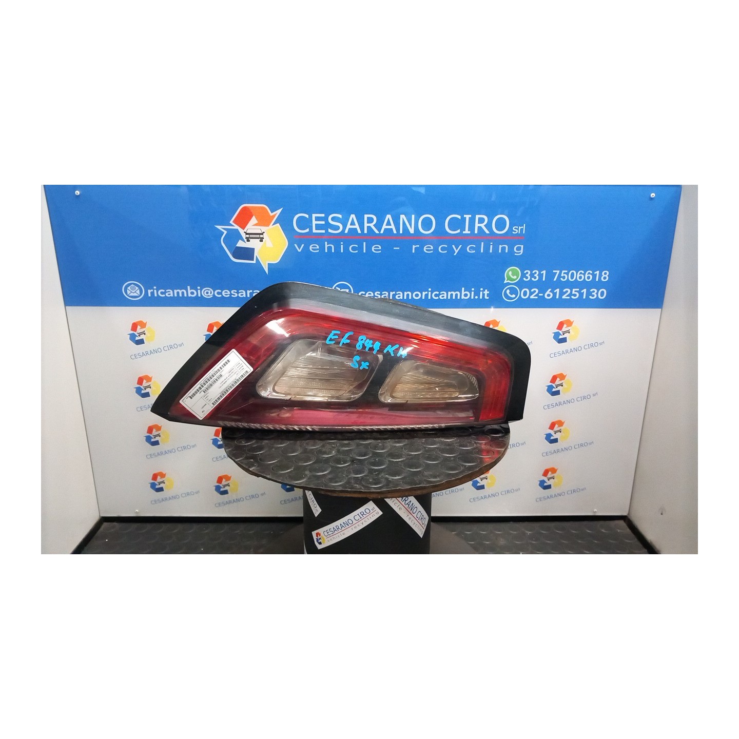 FANALE POST. RACING,SPORT SX. 018 FIAT PUNTO EVO (3J) (08/09-07/13) 169A4000 51854691