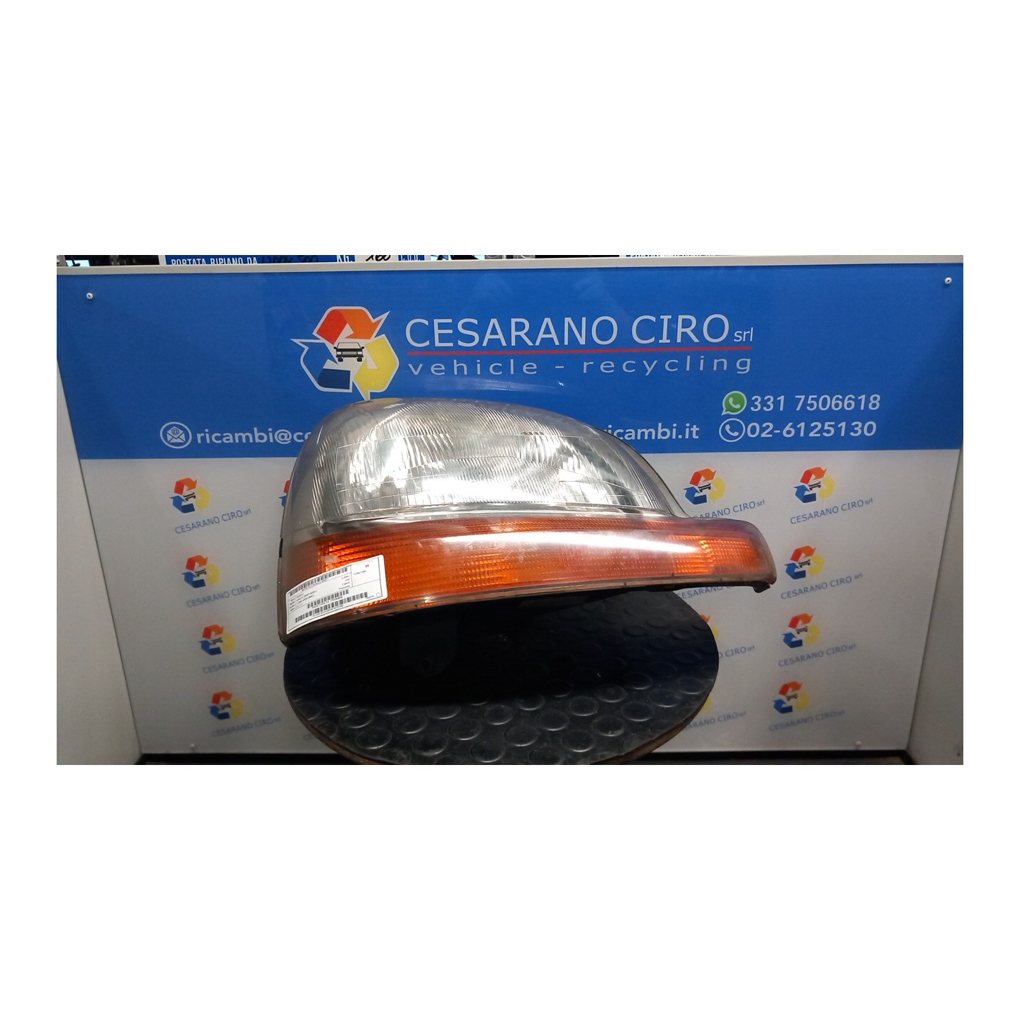 PROIETTORE DX. 071 RENAULT KANGOO (08/97-04/03) E7J 77 7701044038