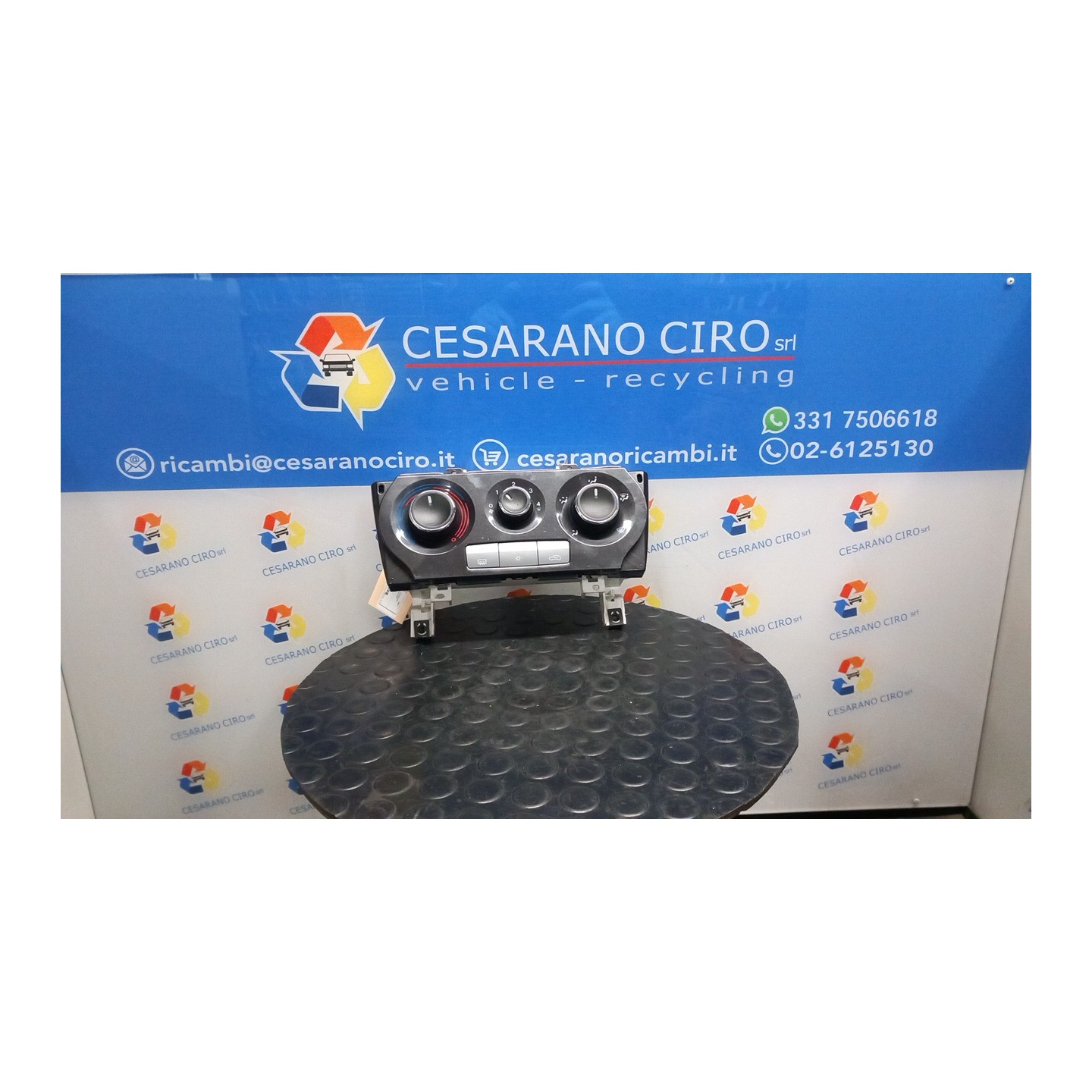 BLOCCO COMANDO CLIMATIZZAZIONE 078 FIAT BRAVO (3Y) (12/09-) 198A3000 77365176