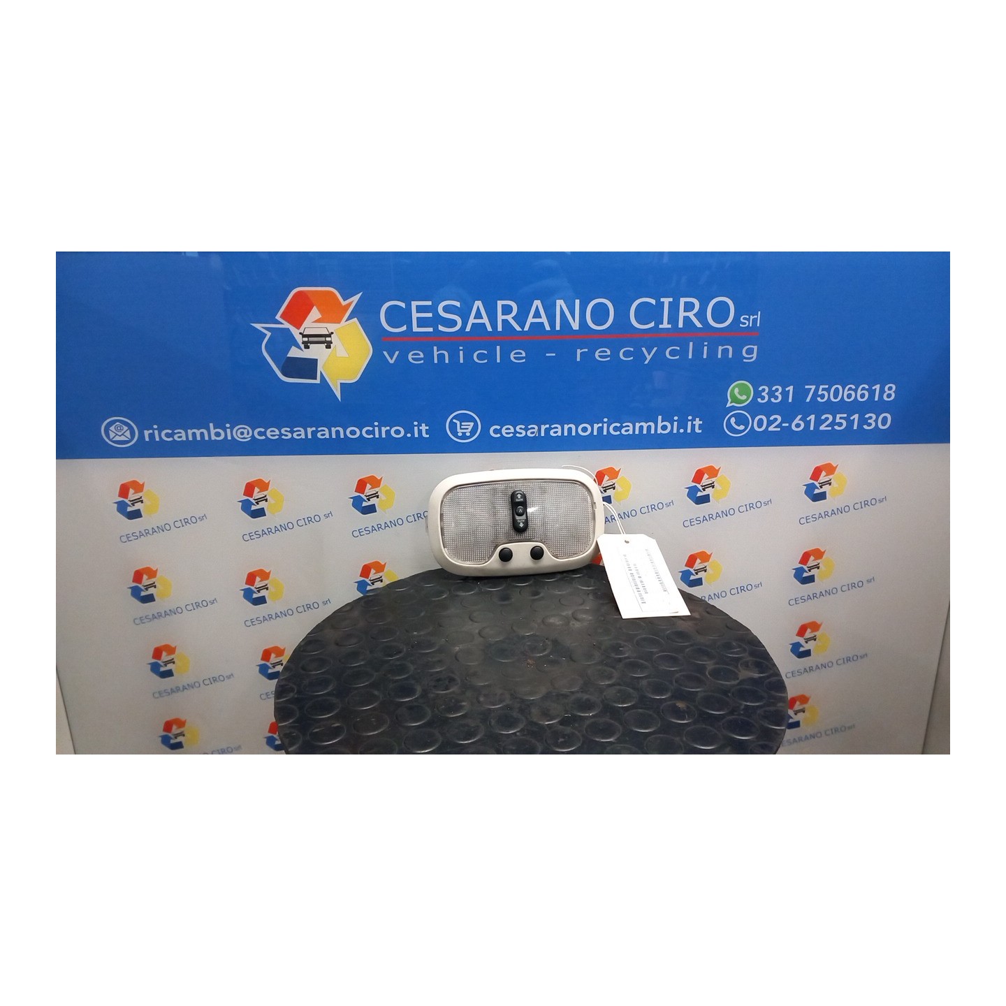 LUCE CORTESIA ANT. TETTO 062 JEEP COMPASS (MK) (11/06-06/10) BWD K1AN73DW1AB