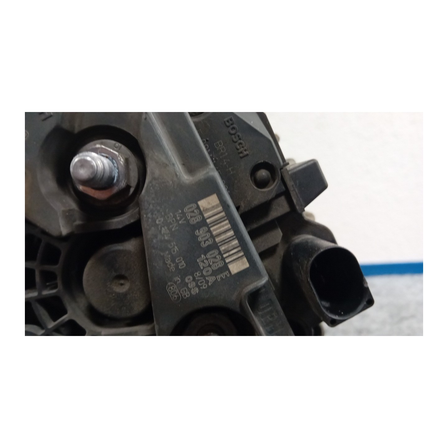 ALTERNATORE BOSCH 120 AMP 037 SKODA FABIA (6Y) (01/00-11/07) BMT 028903028E