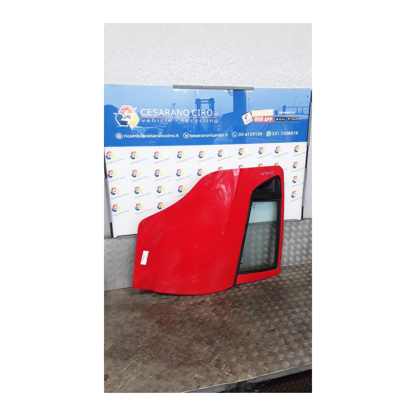 PORTA POST. SX. 050 CHEVROLET (DAEWOO) SPARK (M300) (01/10-12/15) B10D1 42349044