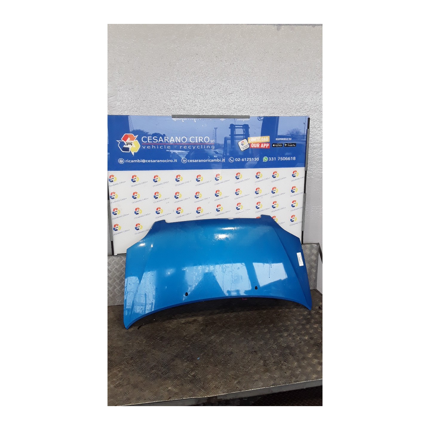 COFANO ANT. 058 OPEL AGILA (H00) (04/00-09/04) Z10XE 93171822