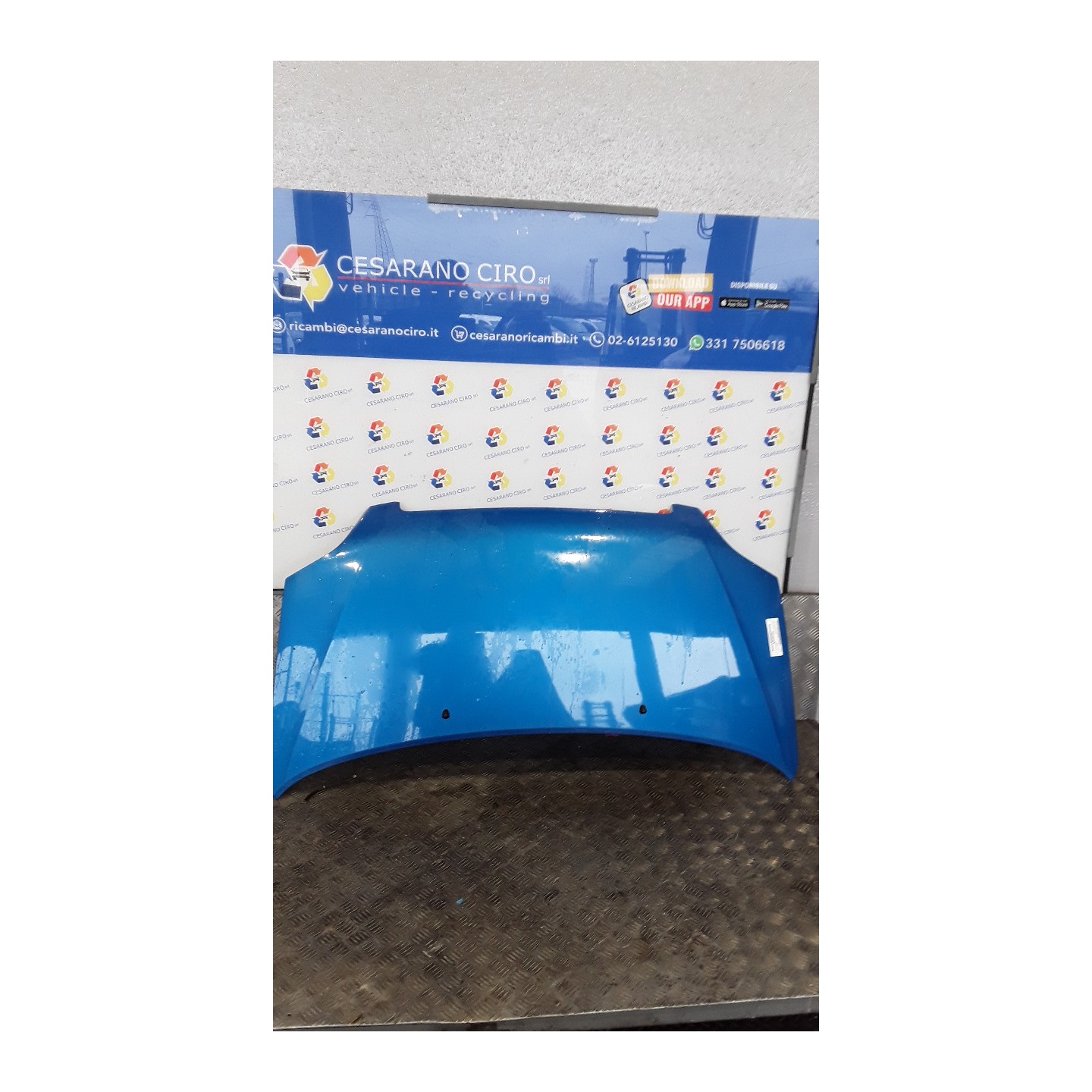 COFANO ANT. 058 OPEL AGILA (H00) (04/00-09/04) Z10XE 93171822