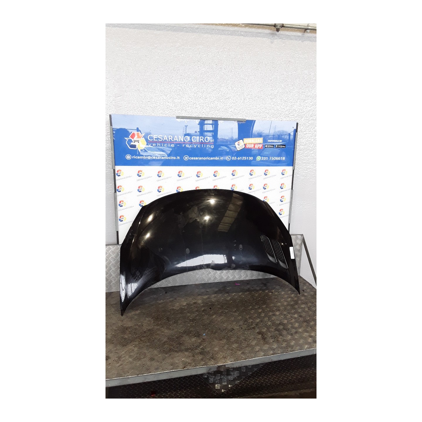 COFANO ANT. 061 PEUGEOT 206 PLUS (02/09-) HFV 7901Q9