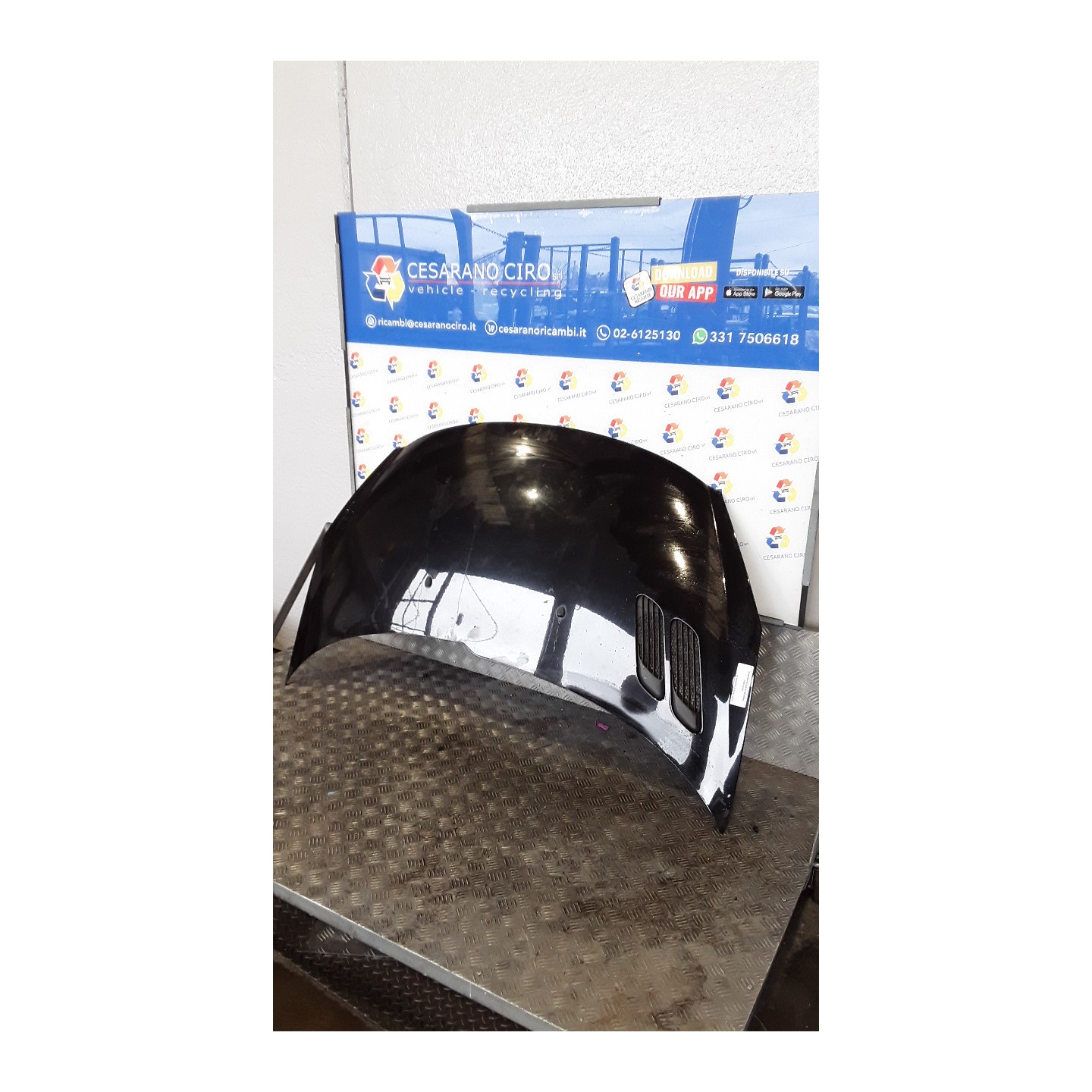 COFANO ANT. 061 PEUGEOT 206 PLUS (02/09-) HFV 7901Q9