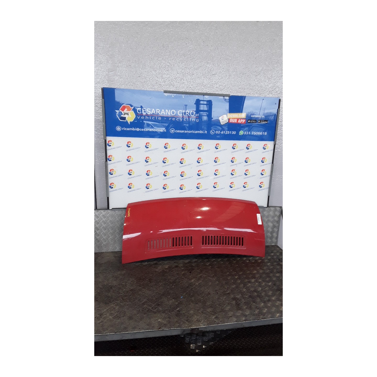 COFANO ANT. 074 FIAT DUCATO (2J) (06/06-03/12) F1AE0481D 1340587080