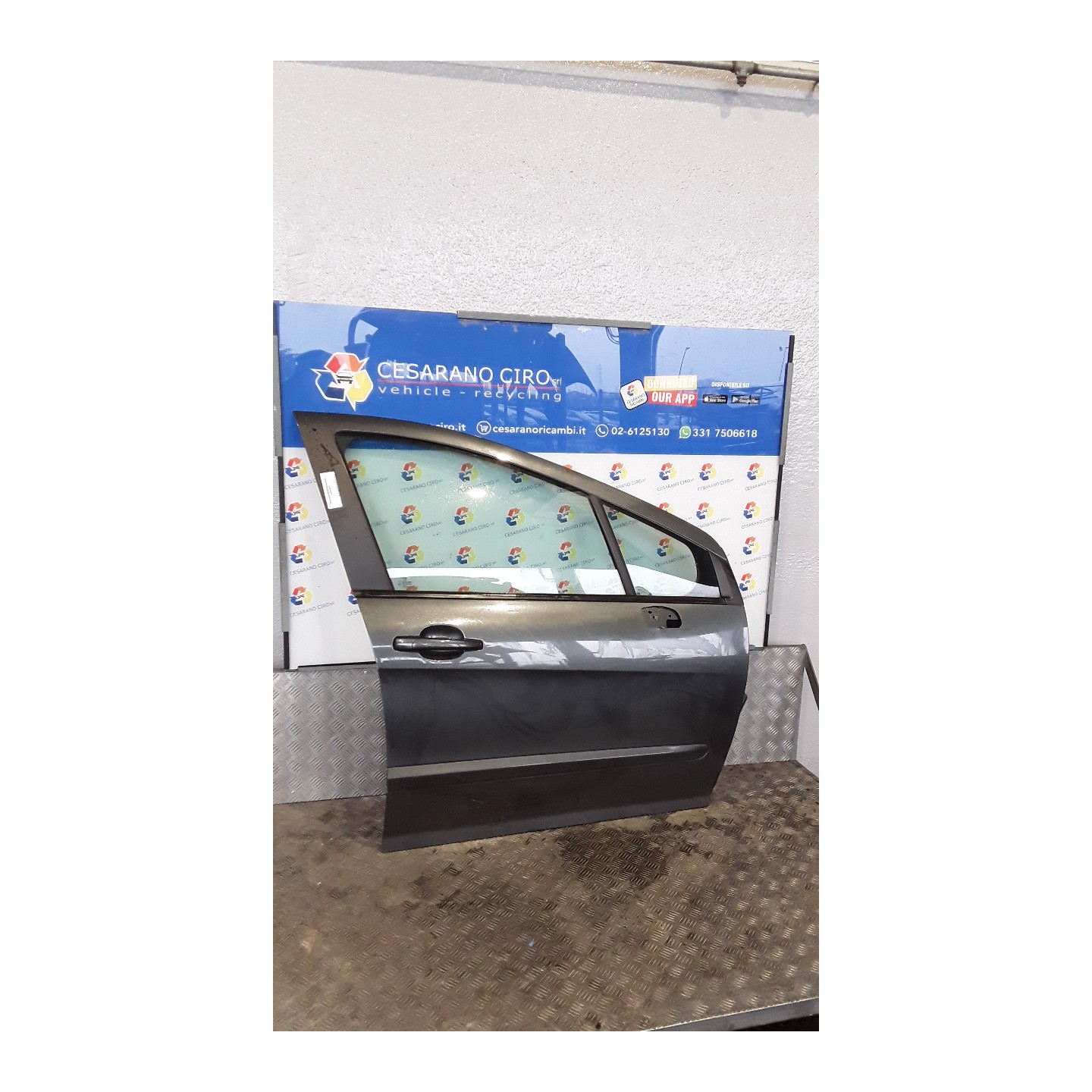 PORTA ANT. DX. 129 PEUGEOT 308 (08/07-03/14) 9HZ 9004CC