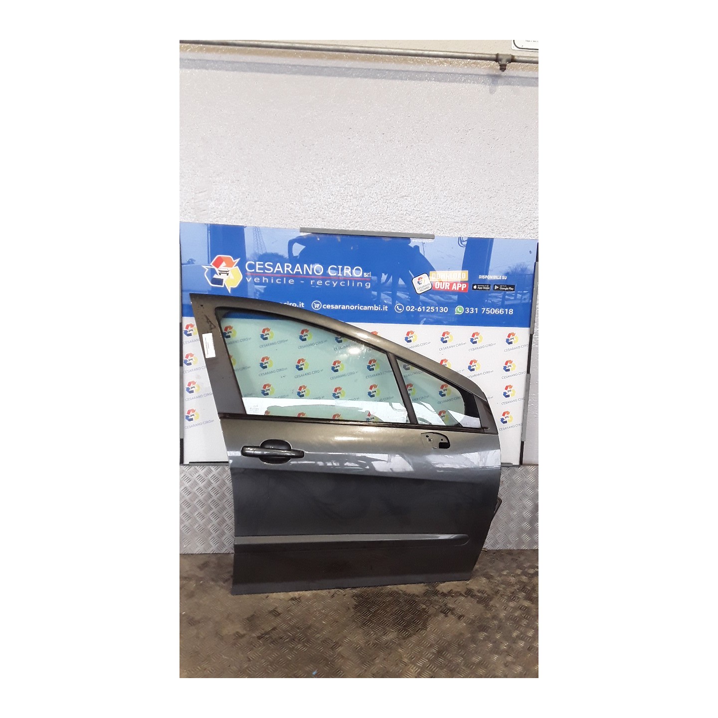 PORTA ANT. DX. 129 PEUGEOT 308 (08/07-03/14) 9HZ 9004CC