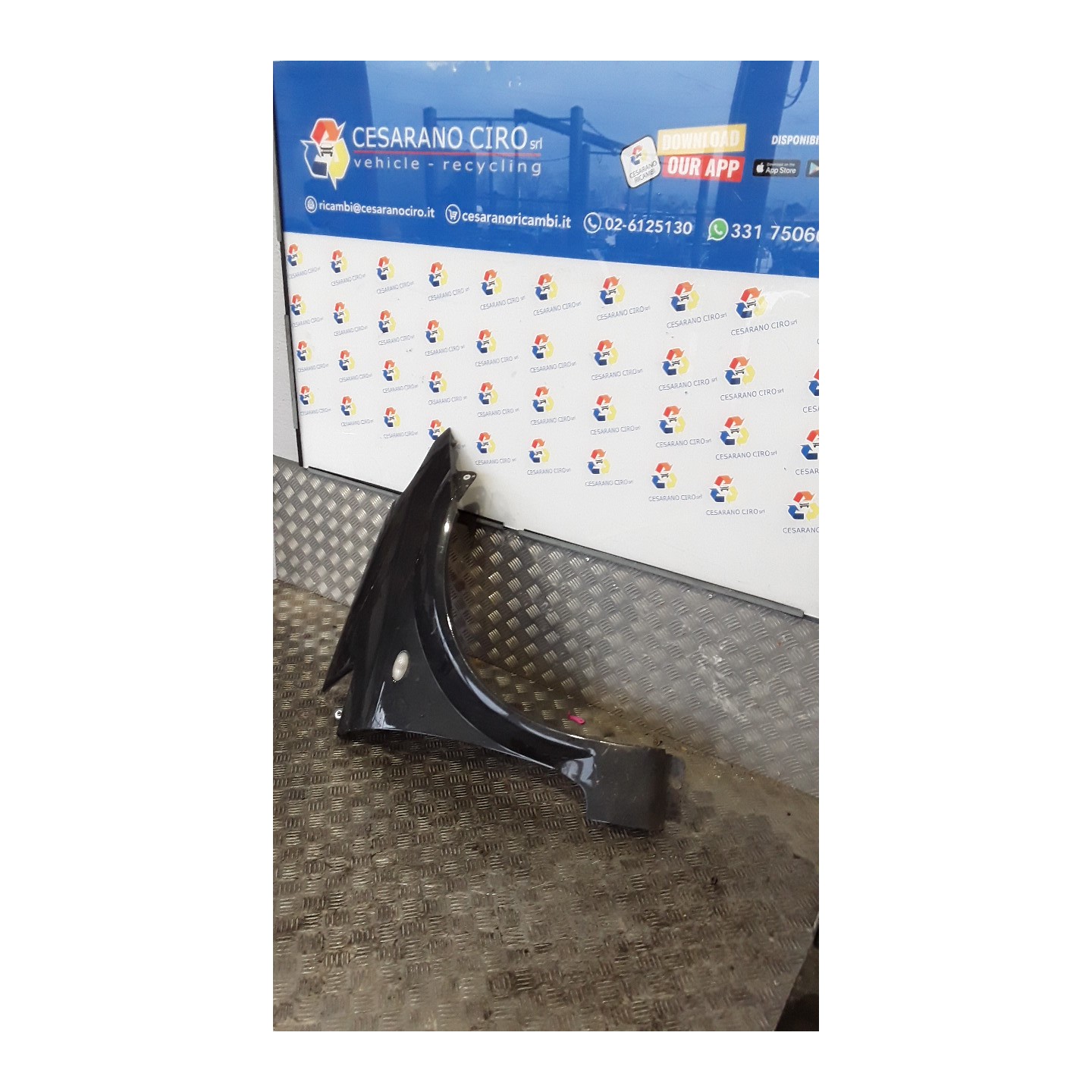 PARAFANGO ANT. DX. 147 CITROEN C3 PLURIEL (05/03-11/10) NFU 7841P7