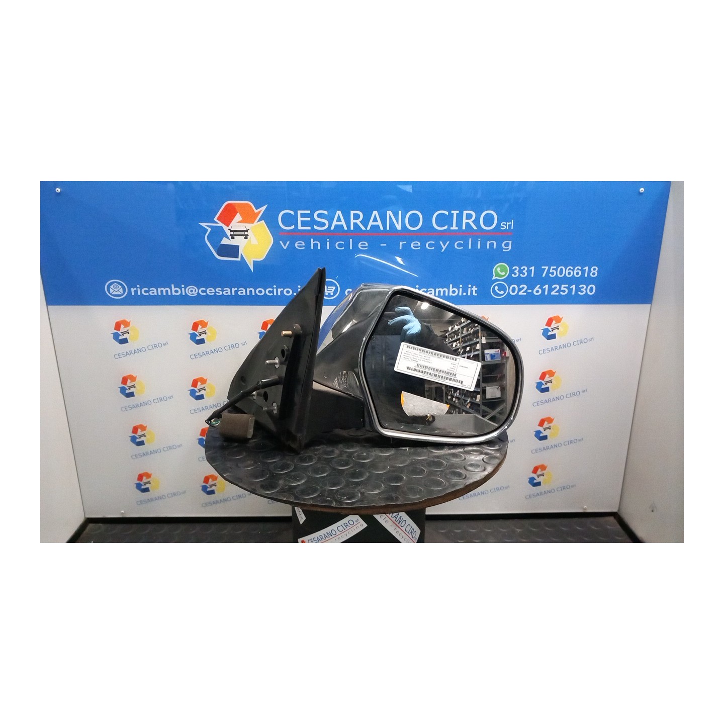 RETROVISORE EST. CC6461KM07 DX. 014 GREAT WALL MOTOR HOVER 5 (07/10-06/12) 4G64S4N 8202200AK24B1
