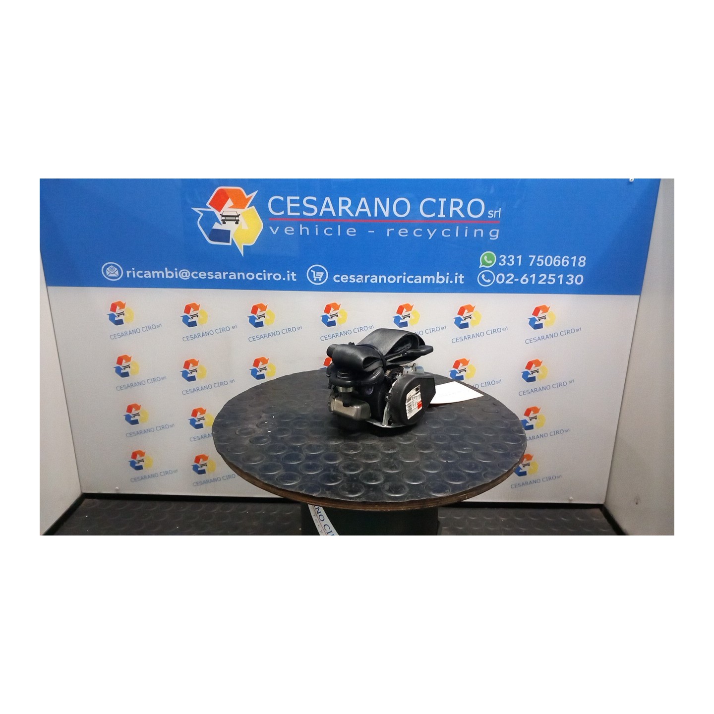 CINTURA DI SICUREZZA ANT. DX. 032 FIAT PUNTO (6U) (01/13-) 169A4000 735538596